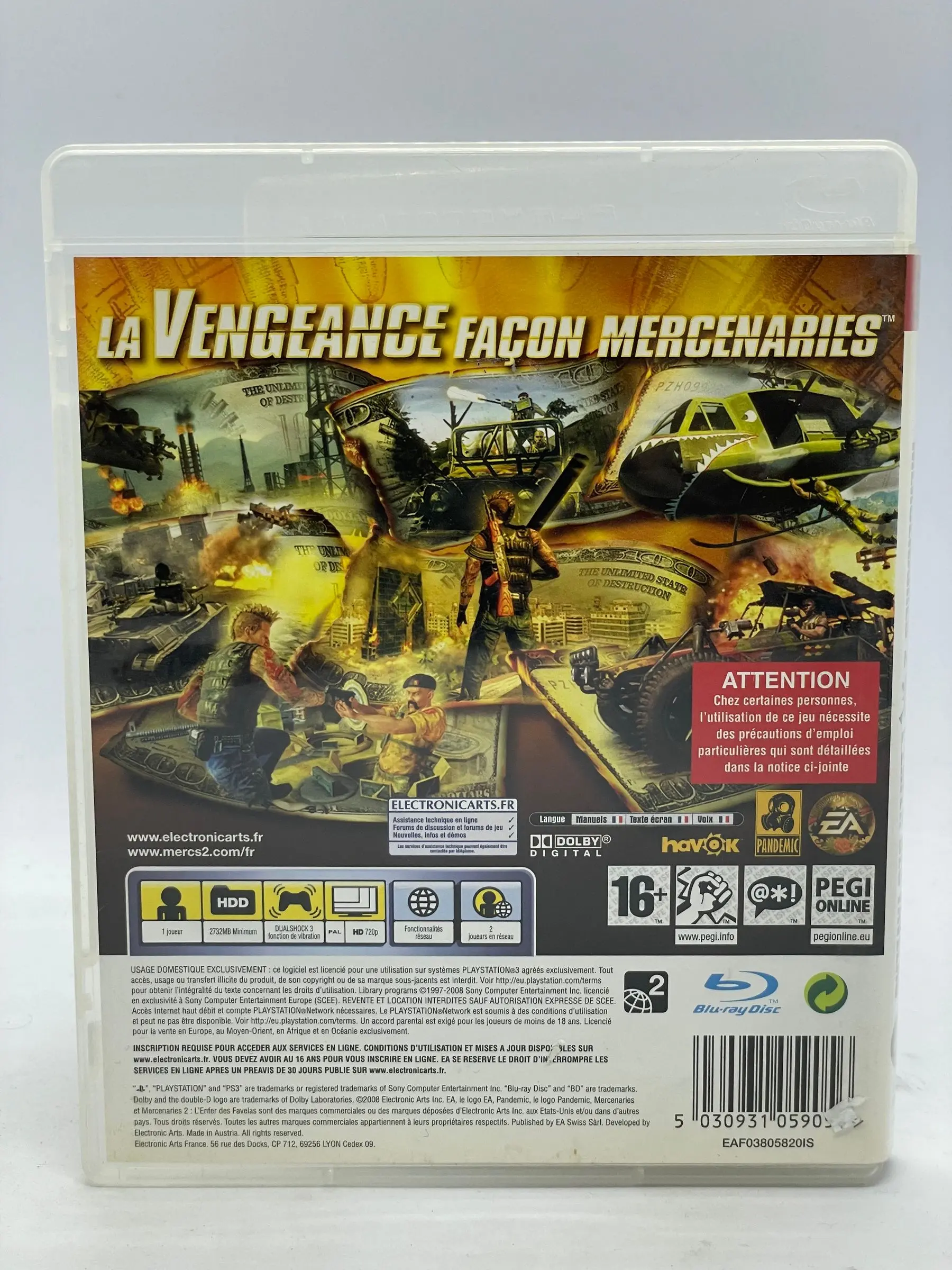 Mercenaries 2 PS3