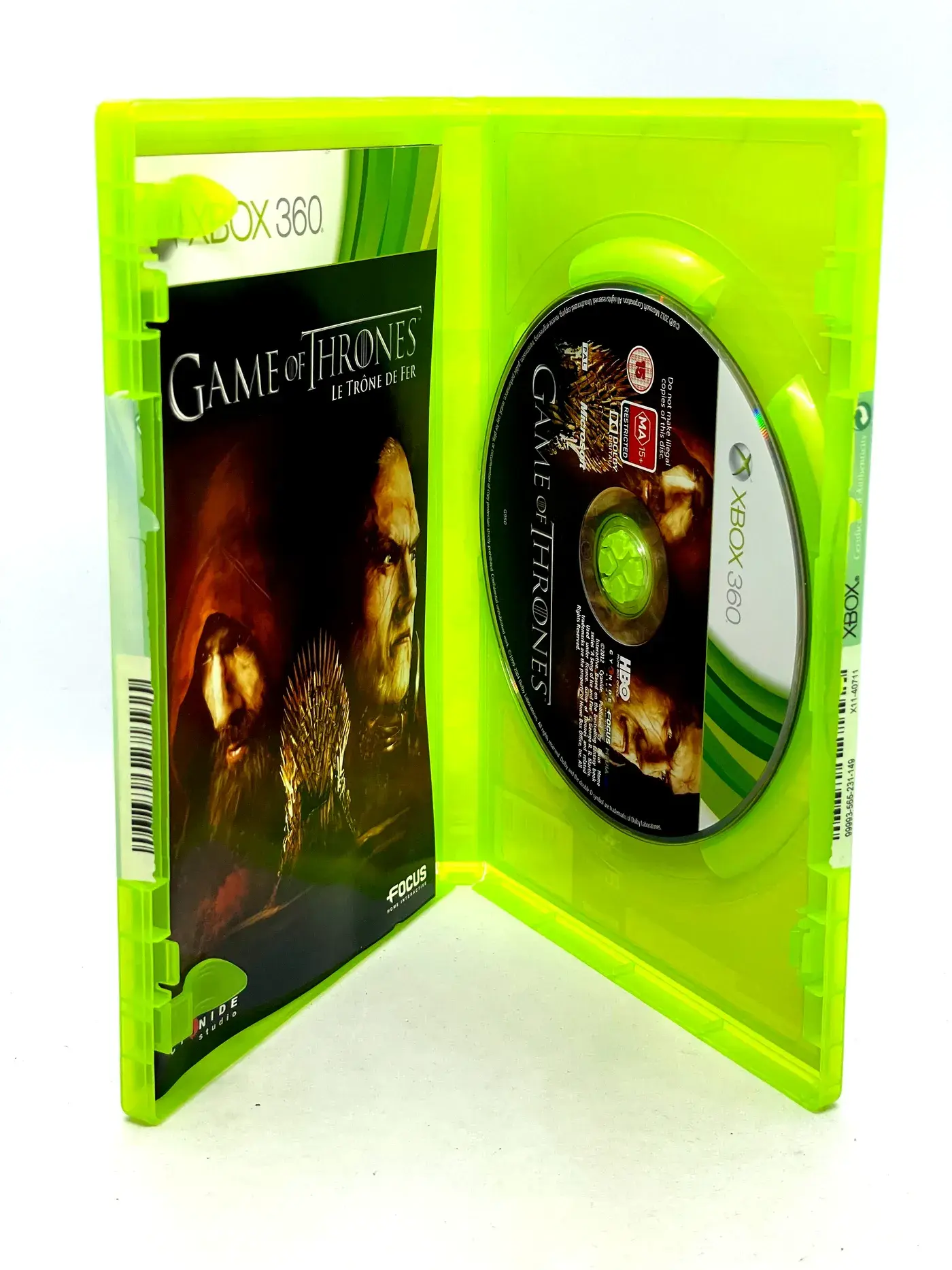 Game of Thrones Xbox 360