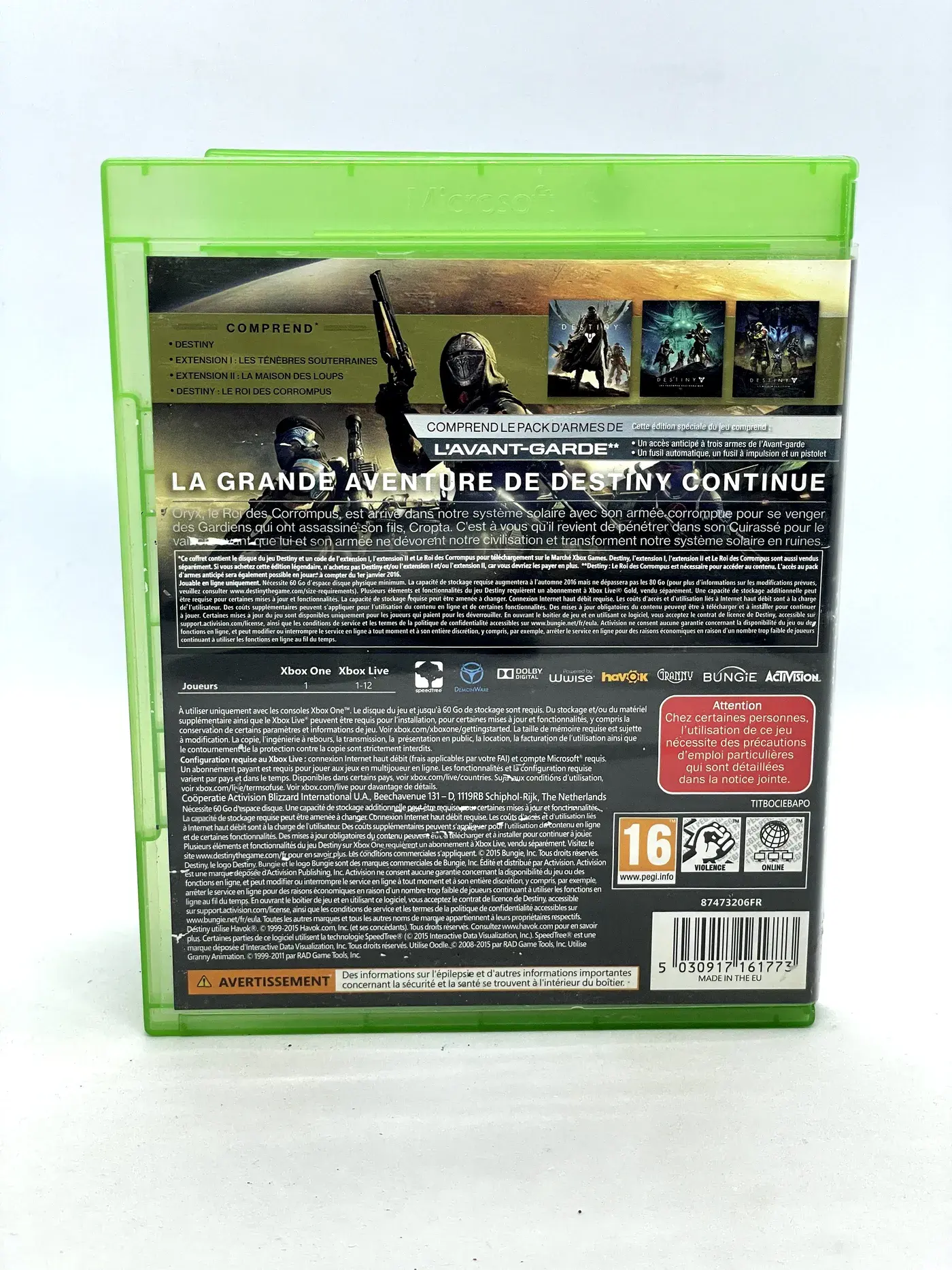 Destiny Xbox One