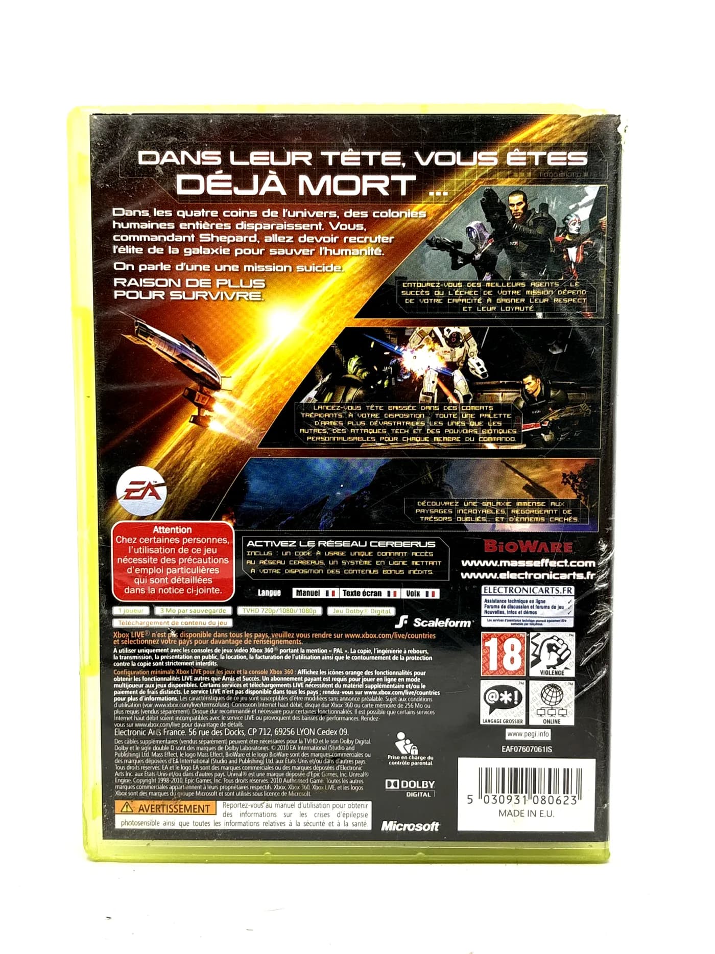 Mass Effect 2 Xbox 360 (FR)