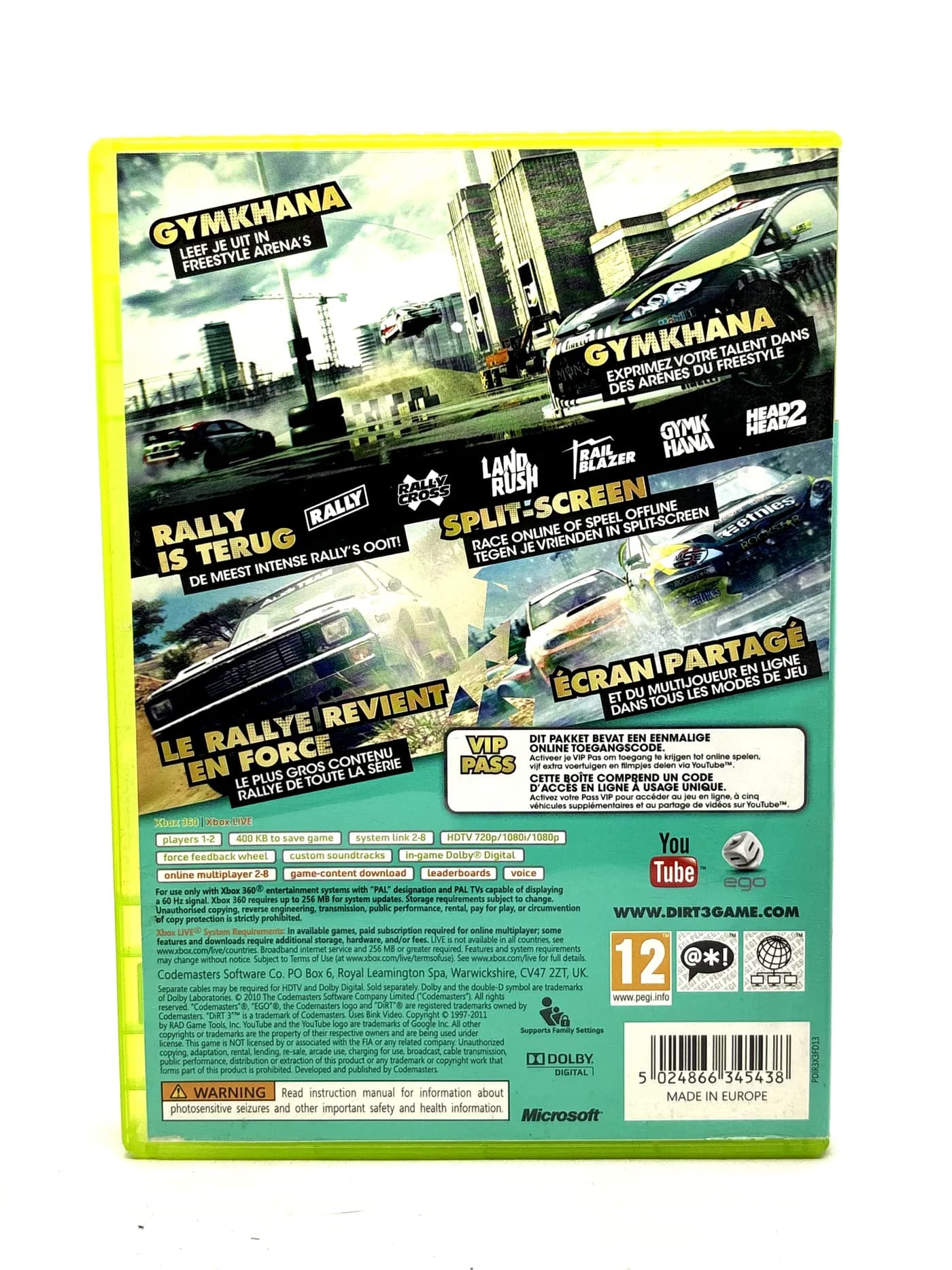 Dirt 3 Xbox 360