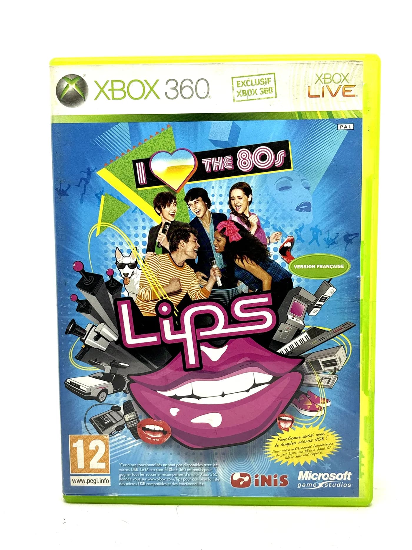 Lips I Love the 80's Xbox 360
