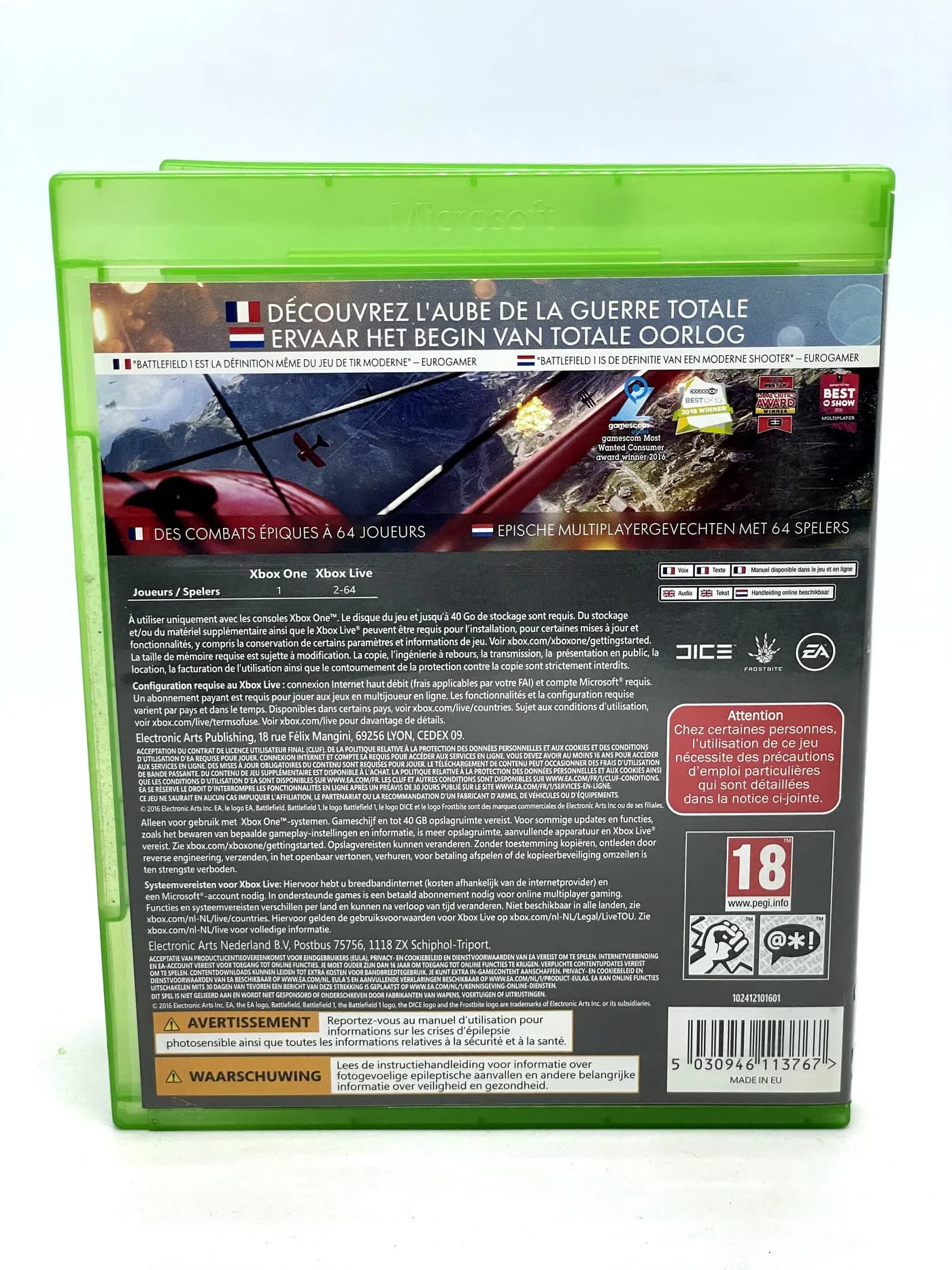 Battlefield 1 Xbox One