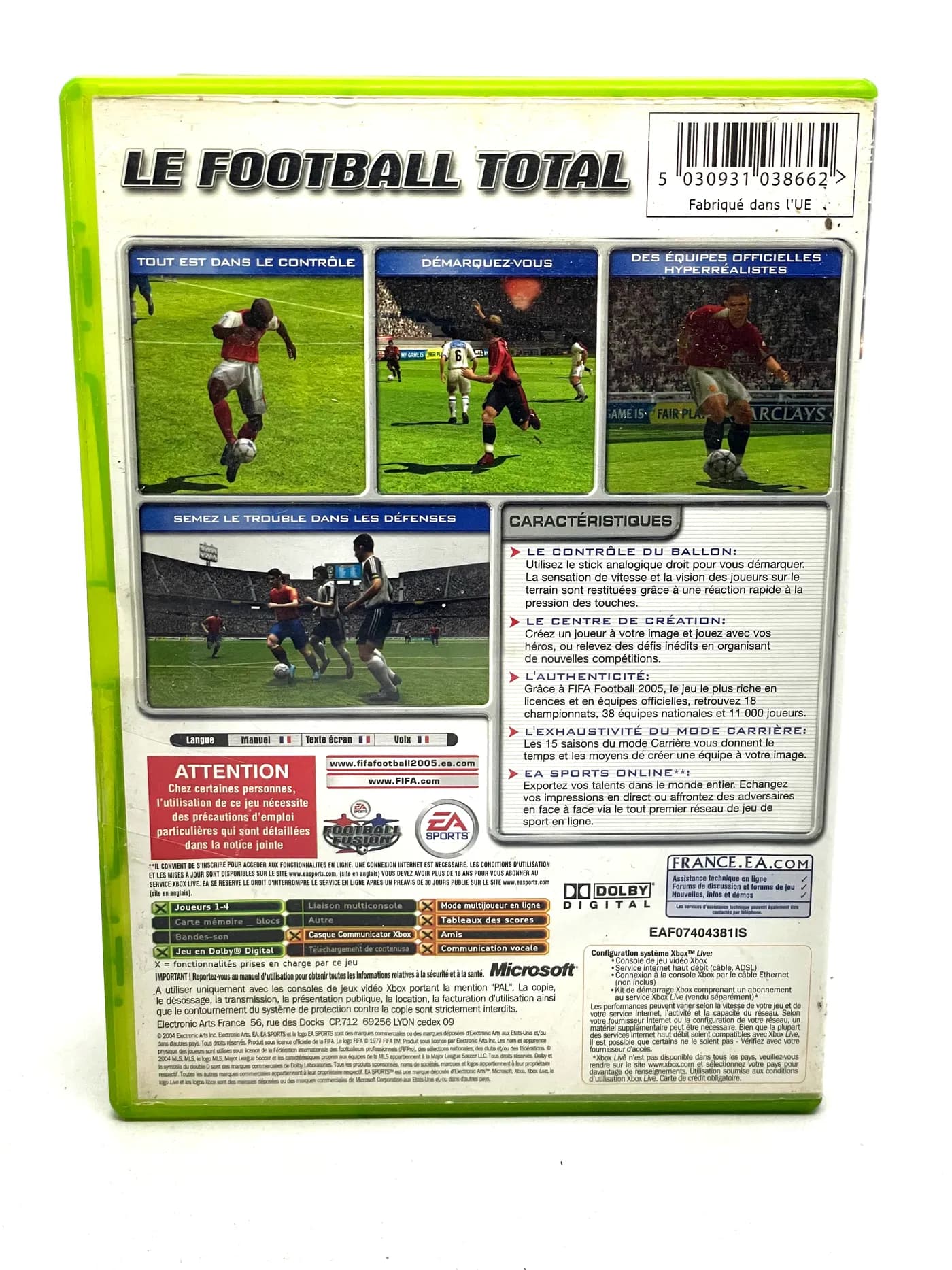 FIFA Football 2005 XBOX
