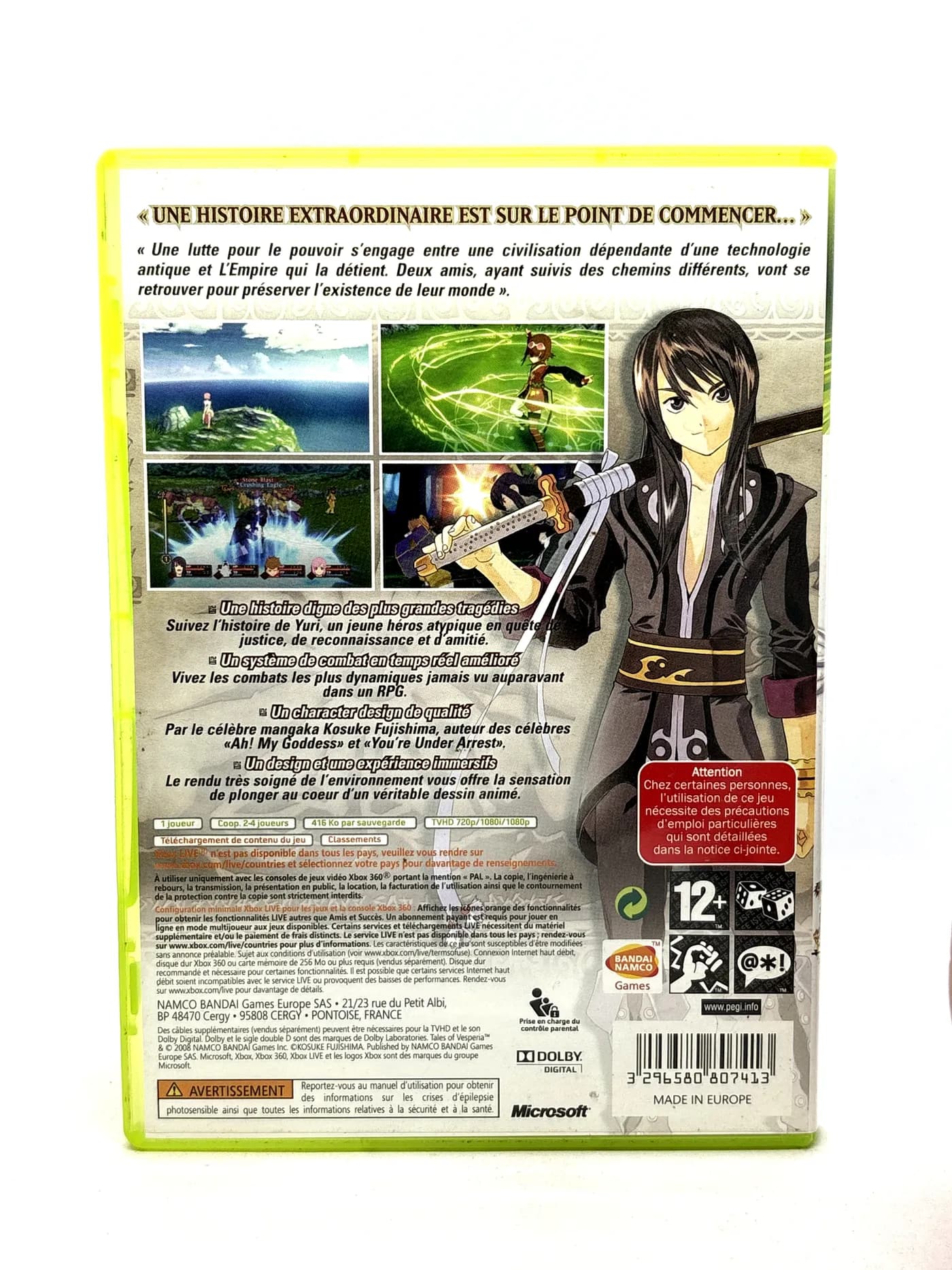 Tales of Vesperia Xbox 360