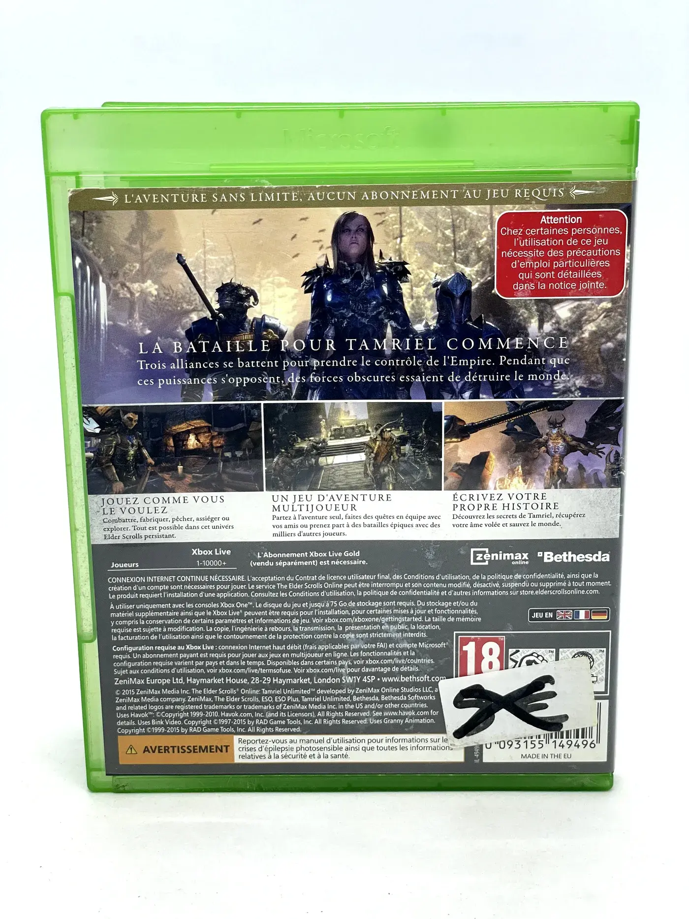 The Elder Scrolls Online Xbox One