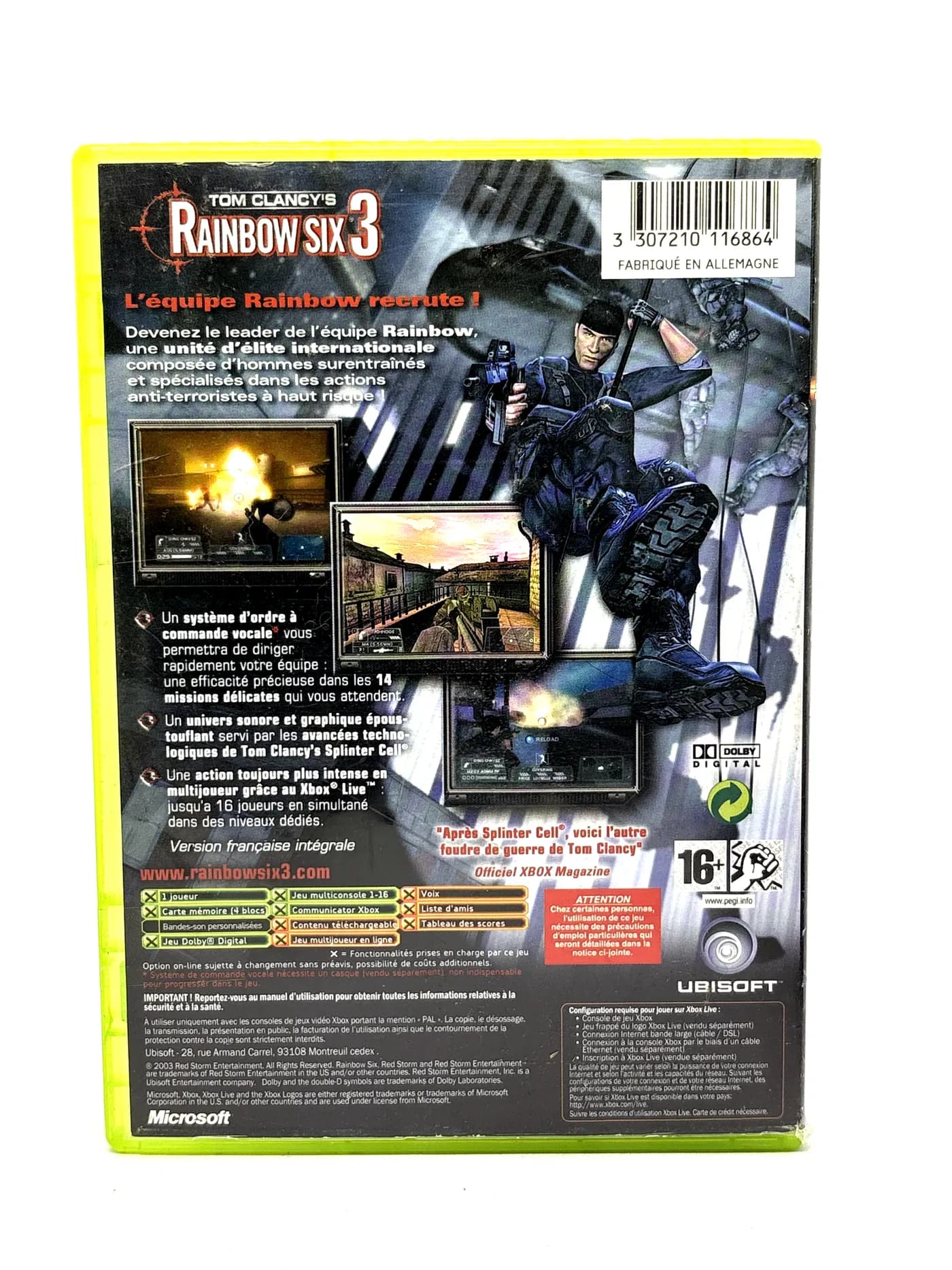 Rainbow Six 3 XBOX