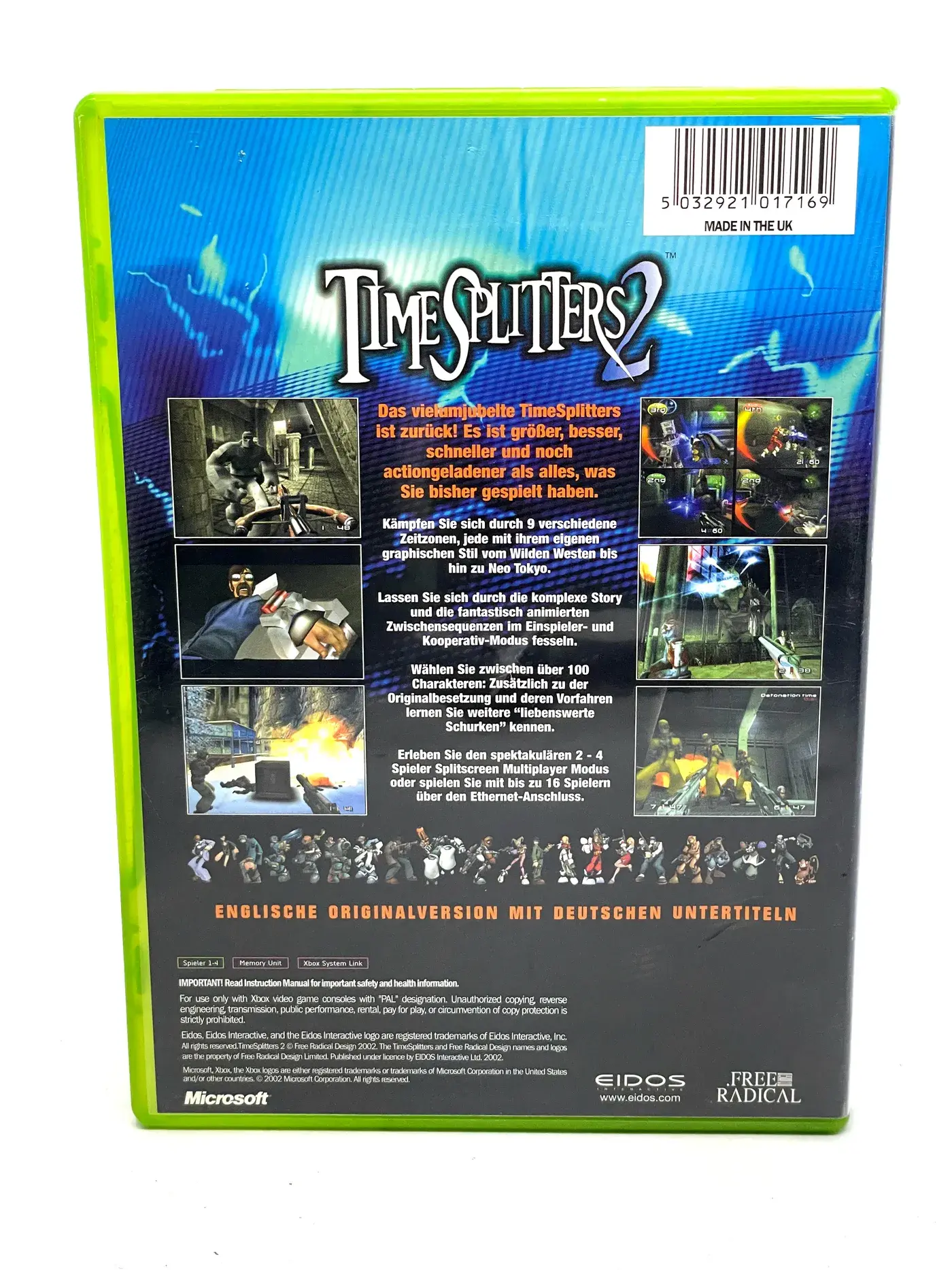 TimeSplitters 2 XBOX