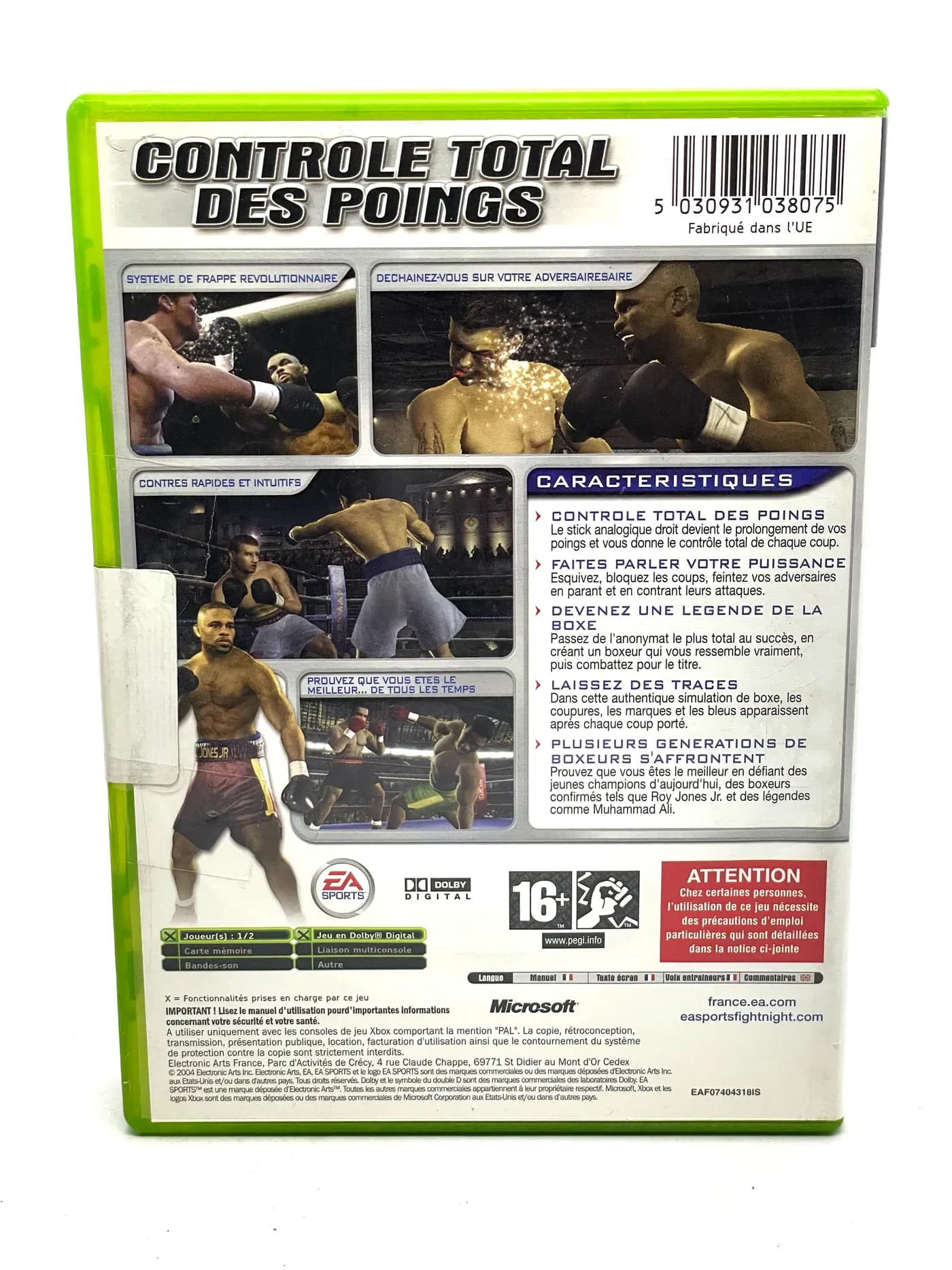 Fight Night 2004 XBOX