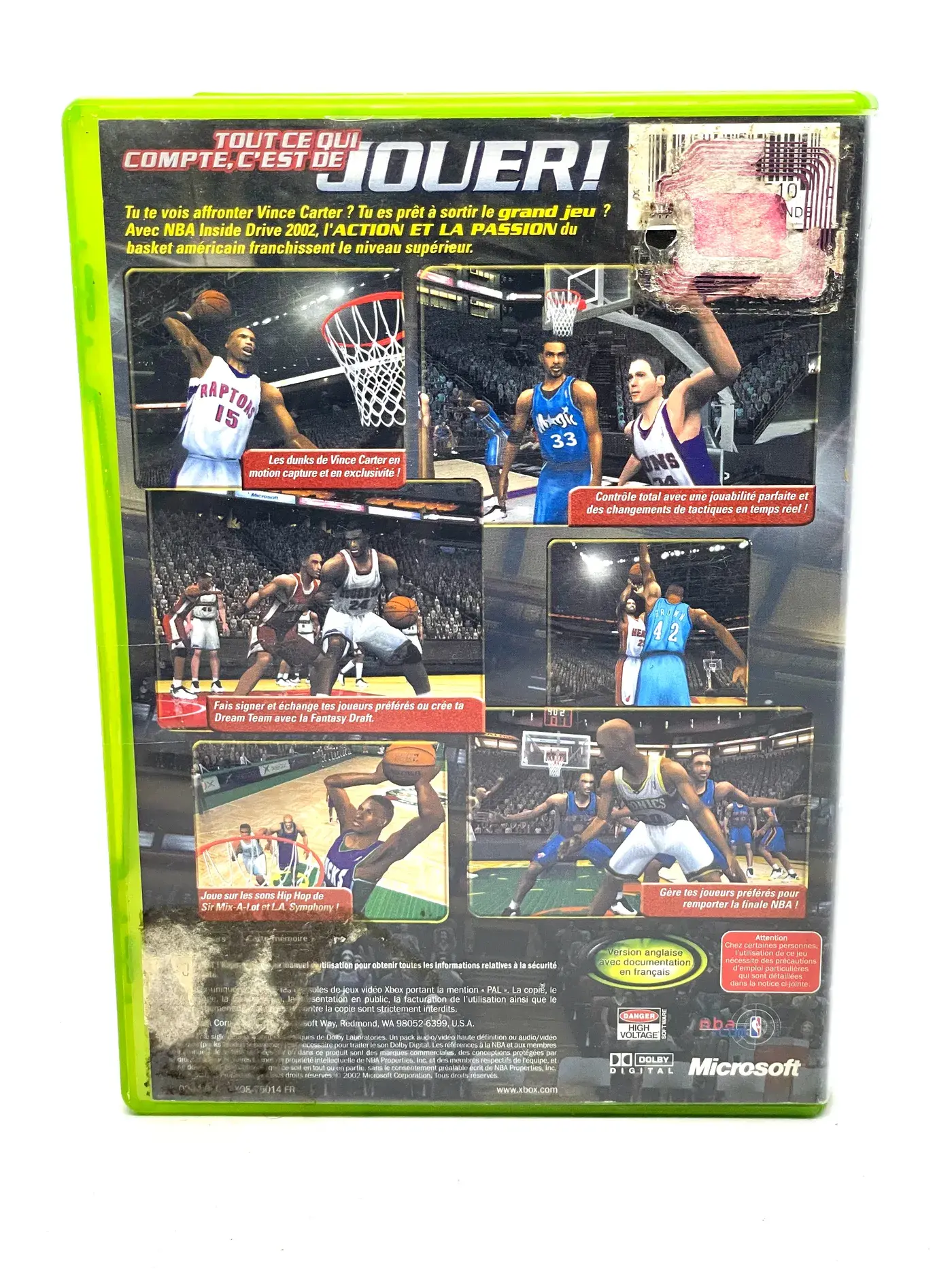 NBA Inside Drive 2002 XBOX