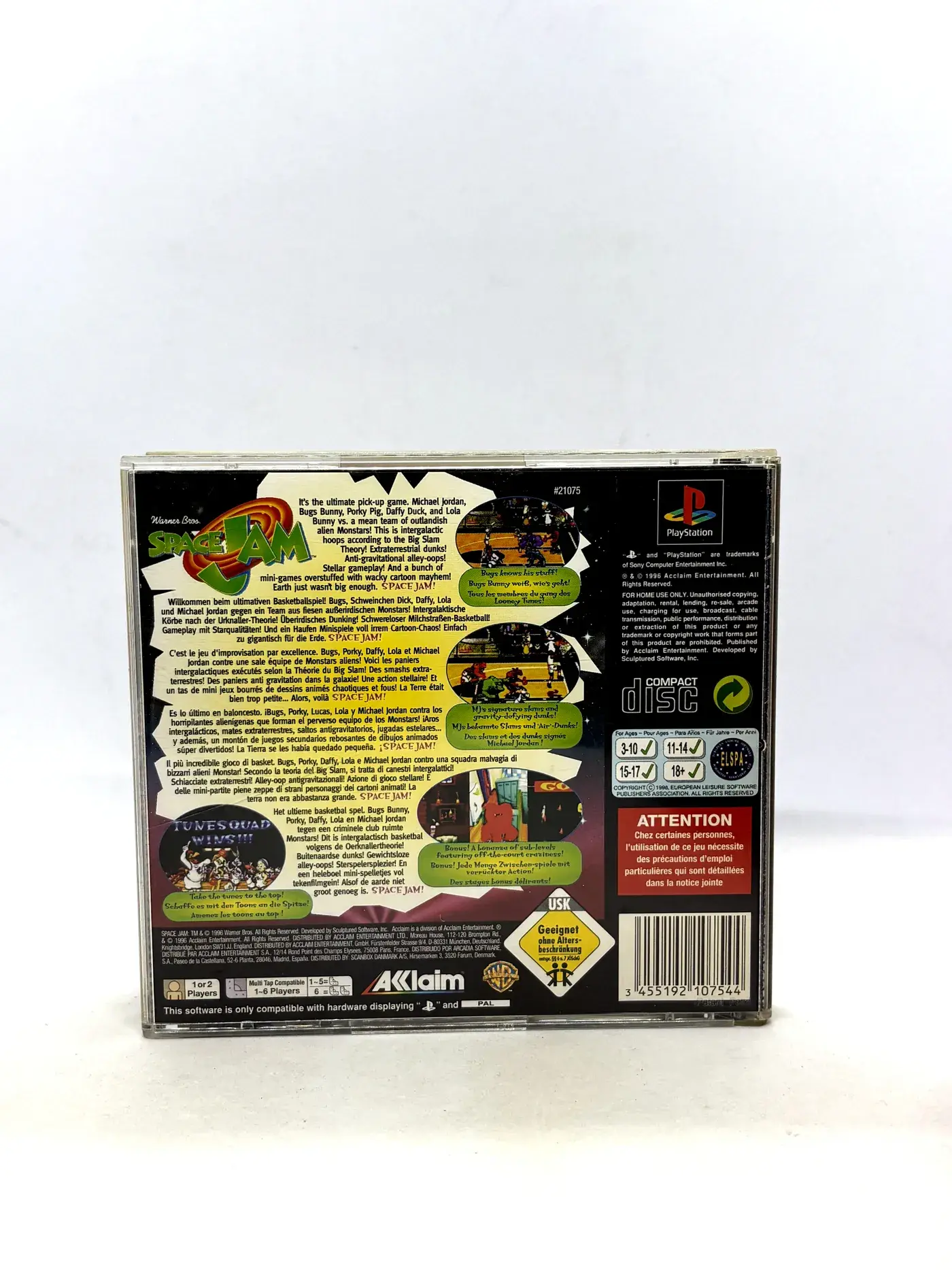 Space Jam PS1 PSX