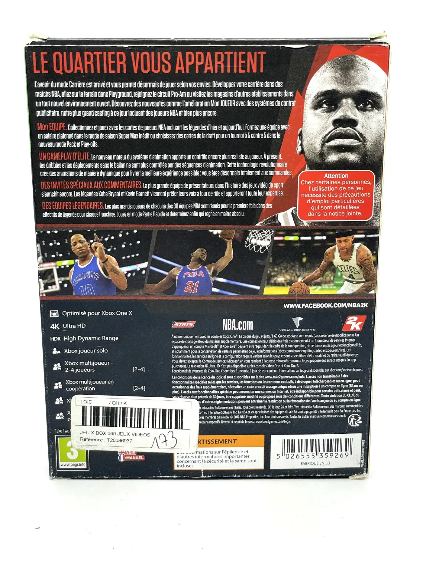 NBA 2K18 Legend Edition Xbox One