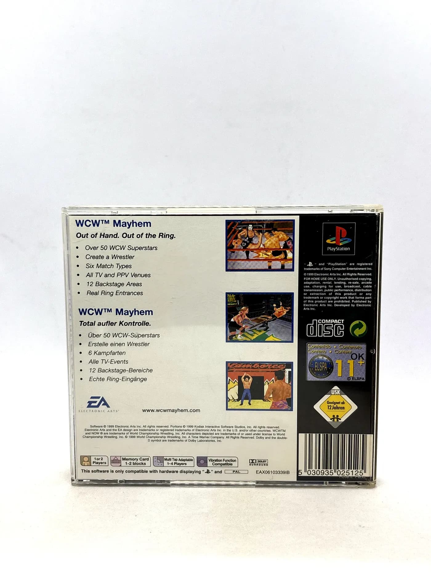 WCW Mayhem PS1 PSX