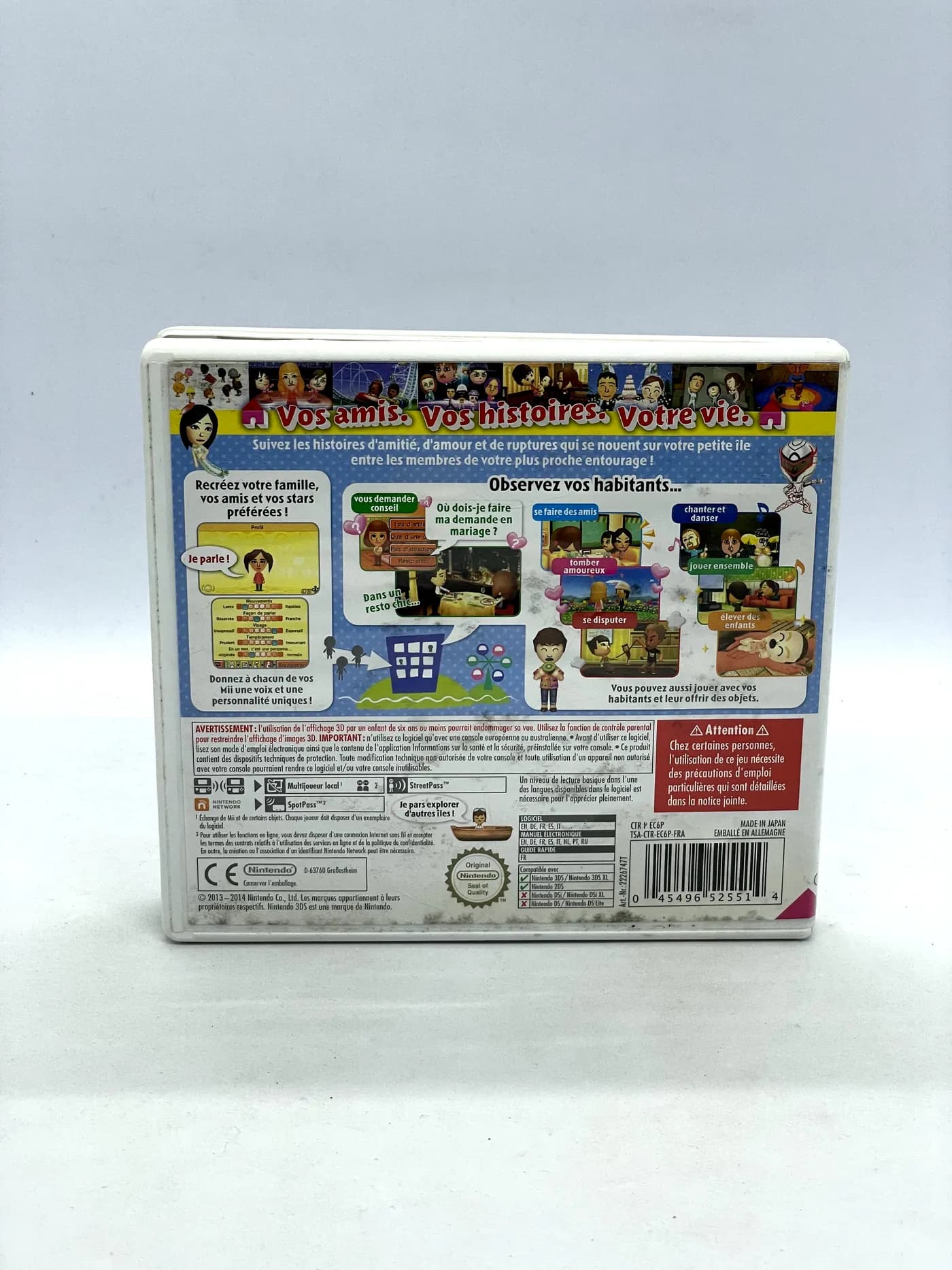 Tomodachi Life Nintendo 3DS