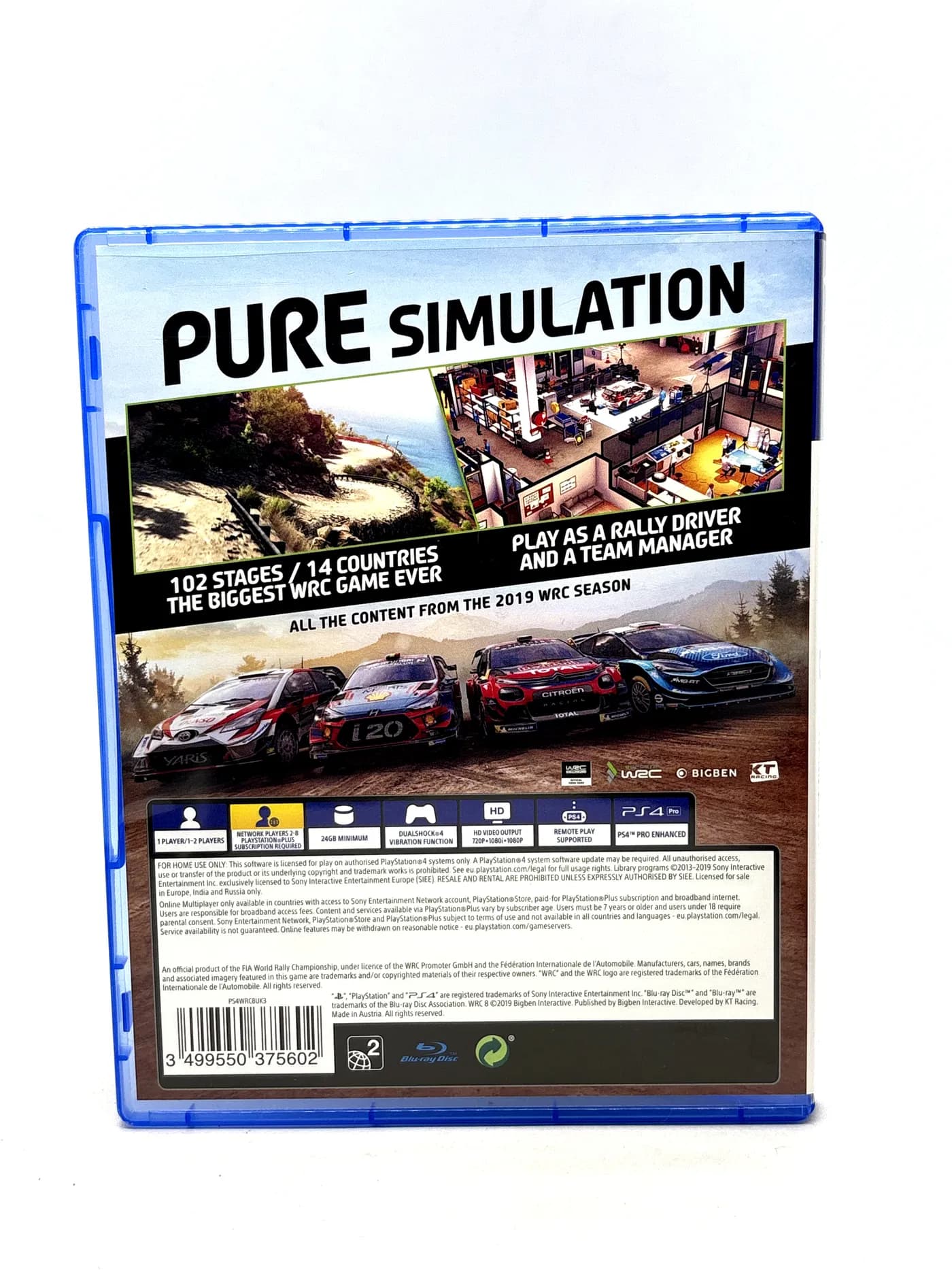 WRC 8 PS4