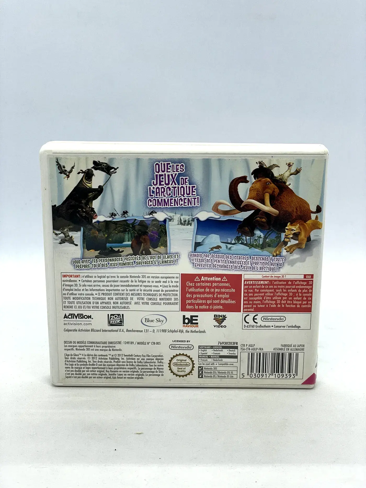 Ice Age 4 Nintendo 3DS