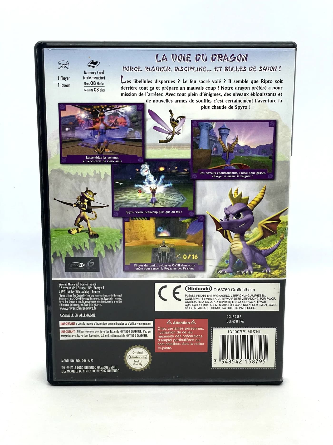 Spyro Enter the Dragonfly Nintendo GameCube