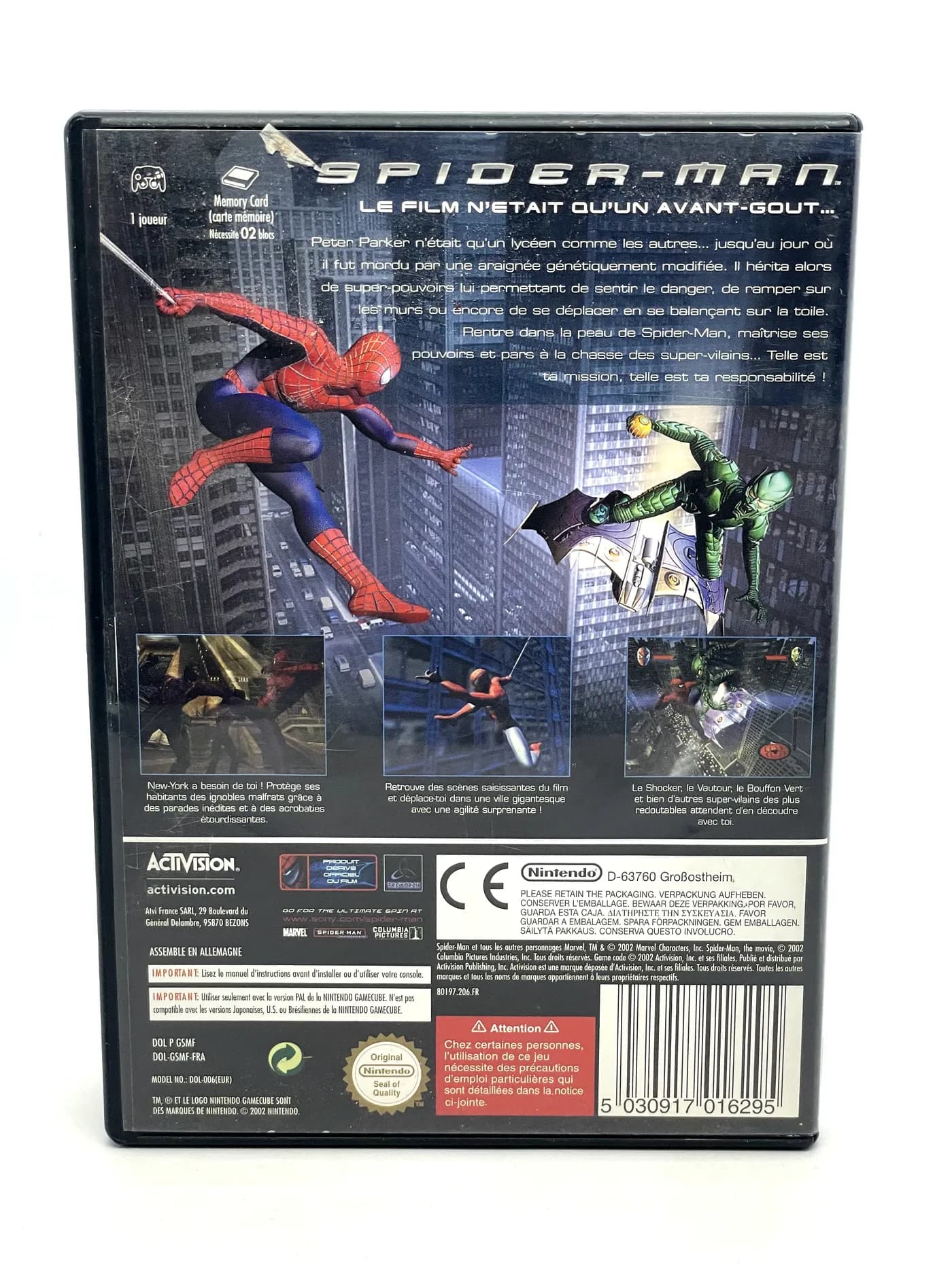 Spider-Man Nintendo GameCube (FR)