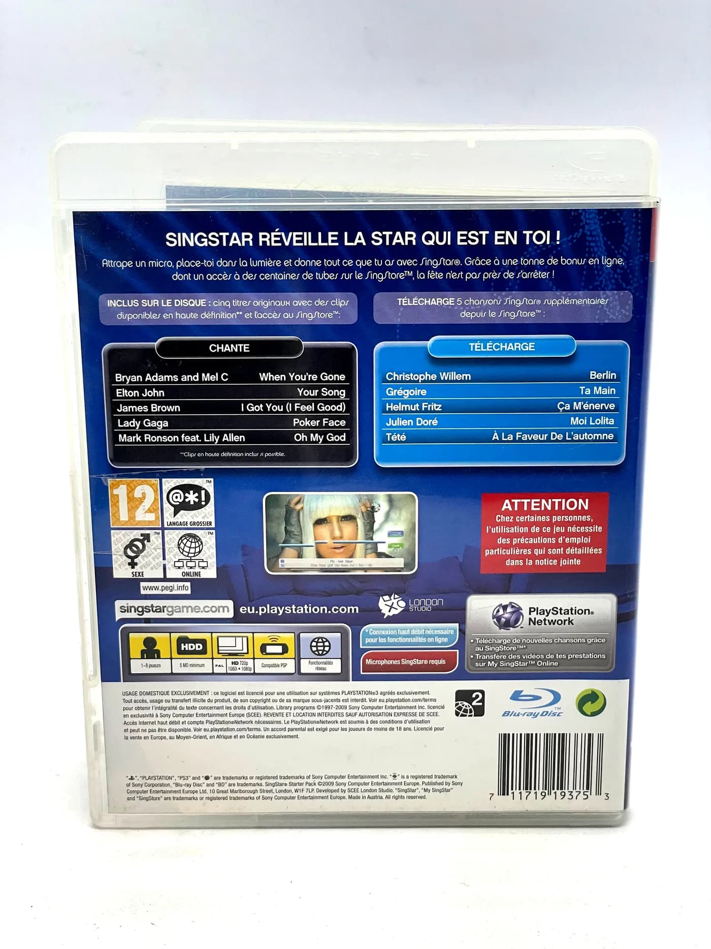 SingStar Starter Pack PS3