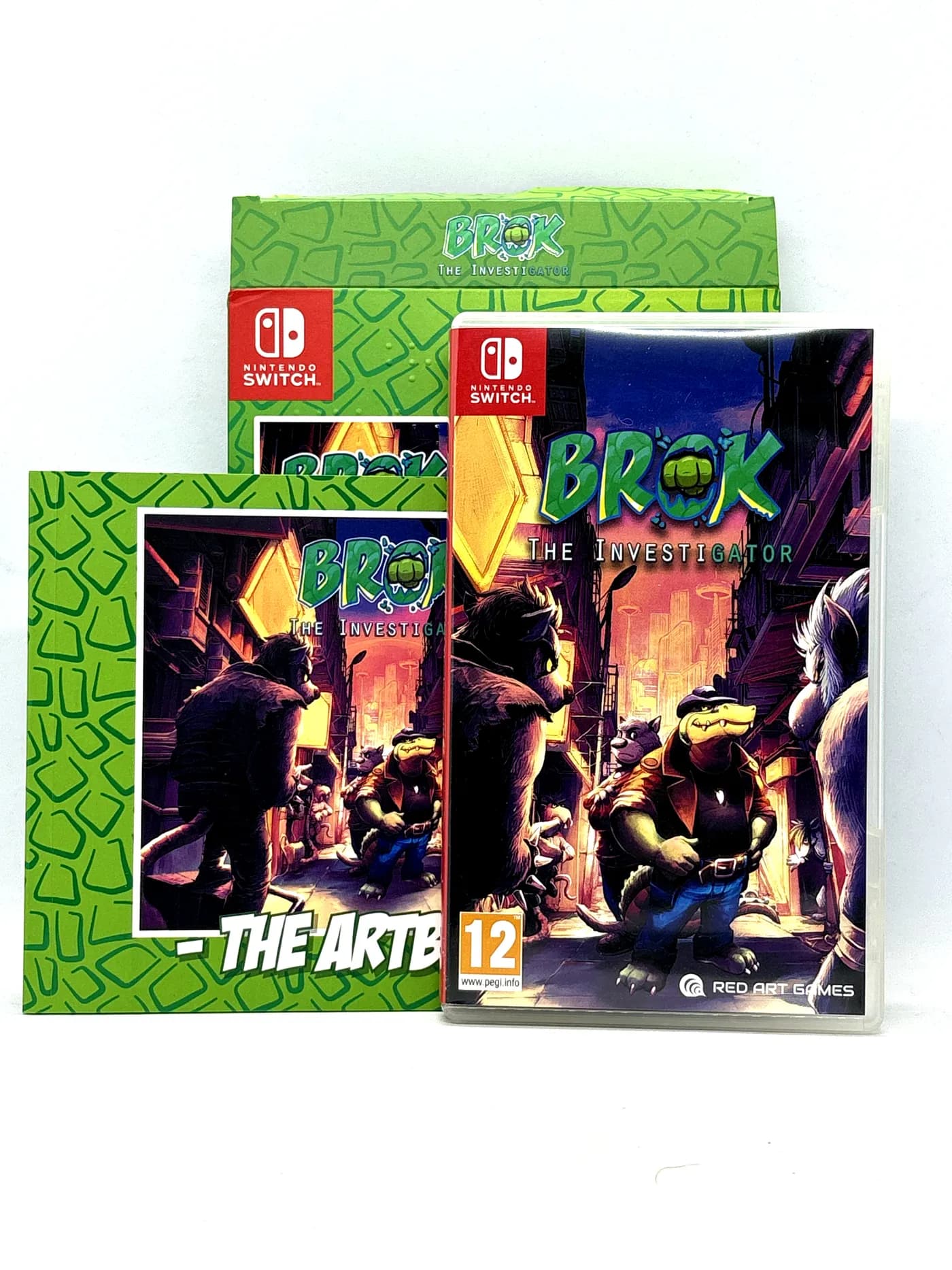 Brok the InvestiGator Limited Edition Nintendo Switch