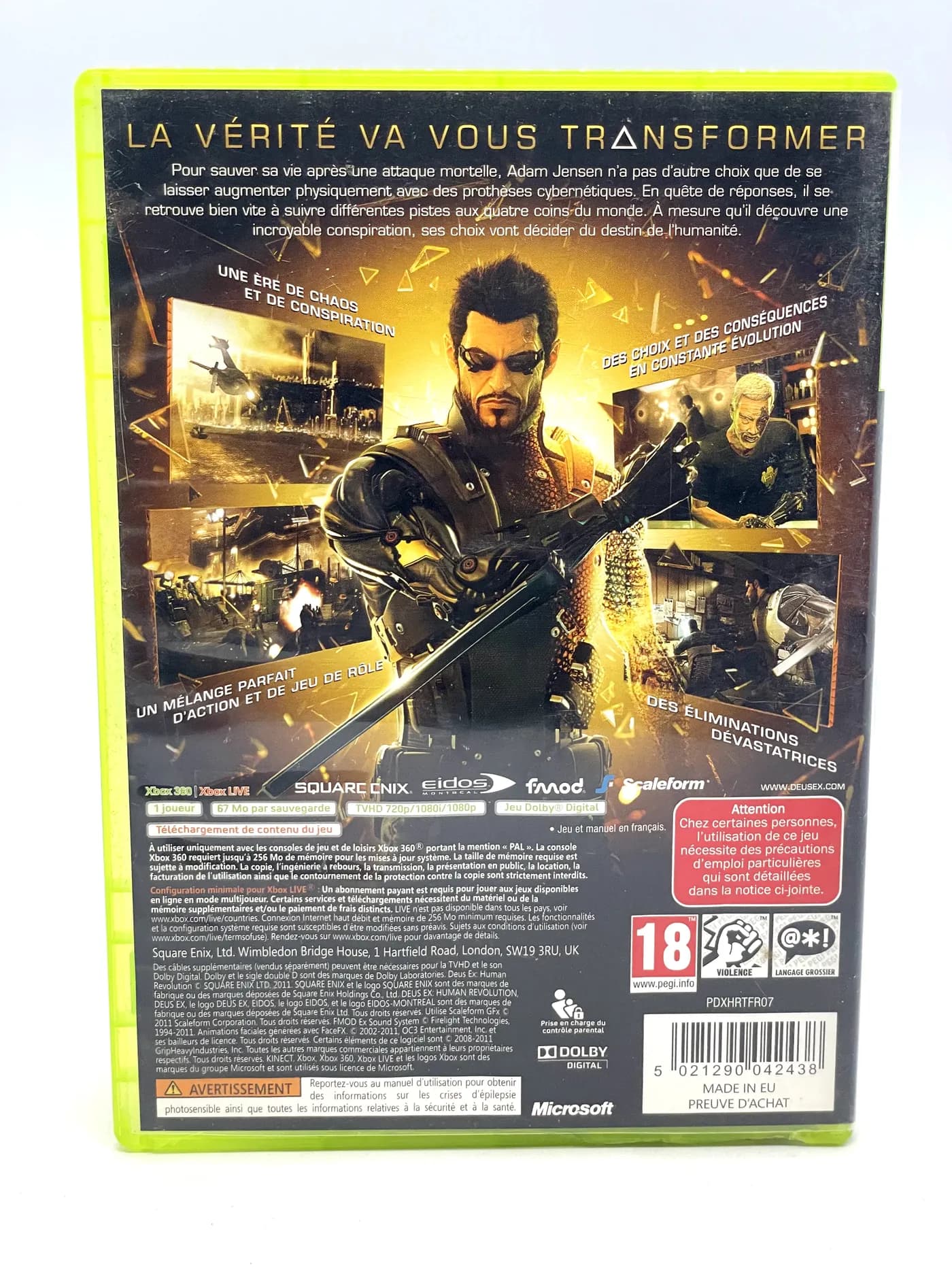 Deus Ex Human Revolution Xbox 360