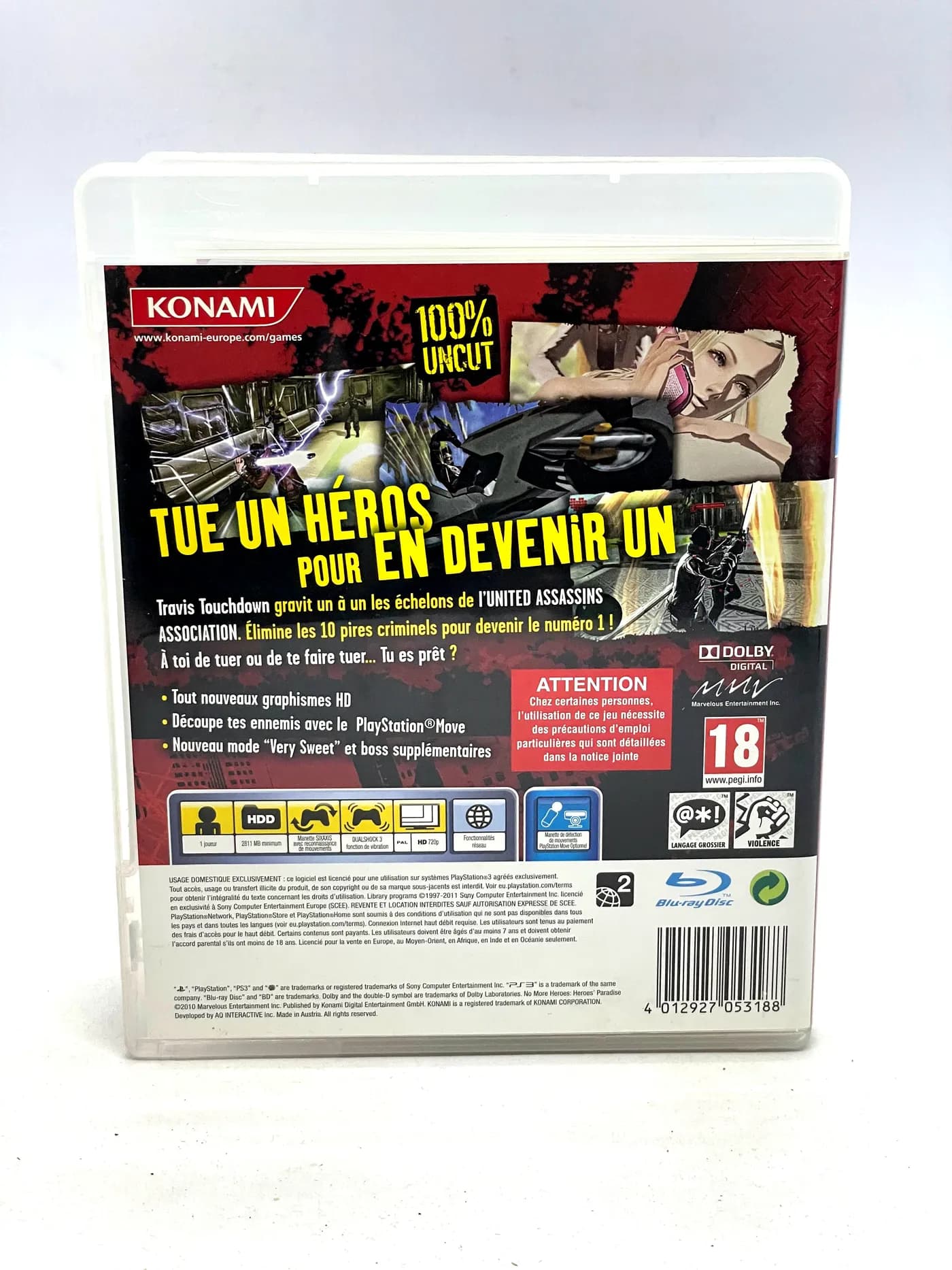 No More Heroes Heroes' Paradise PS3
