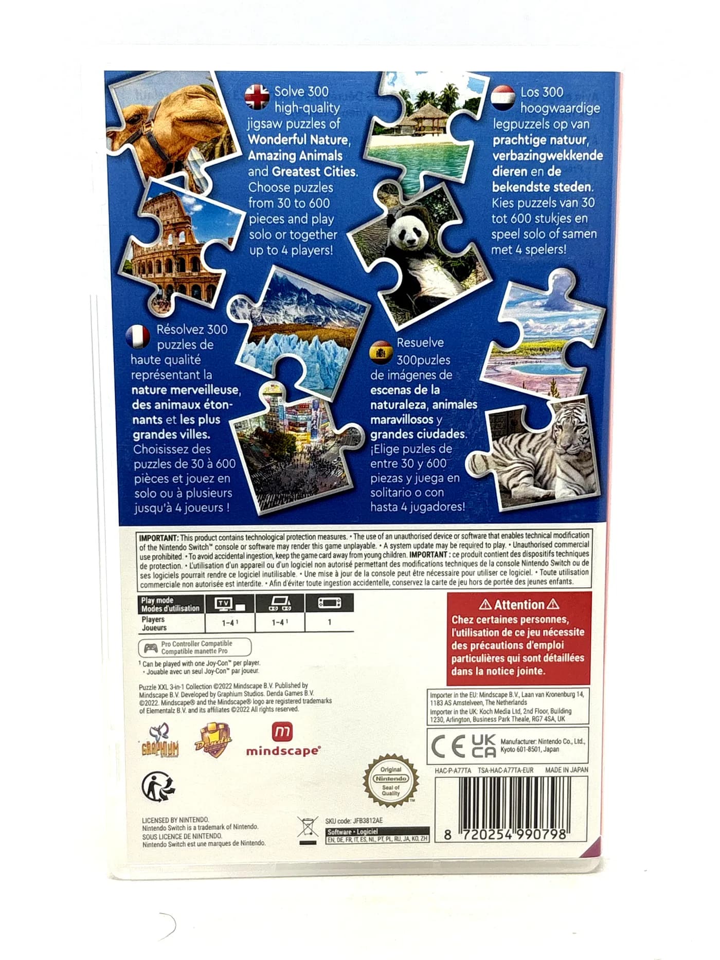 Puzzle XXL 3-in-1 Collection Nintendo Switch