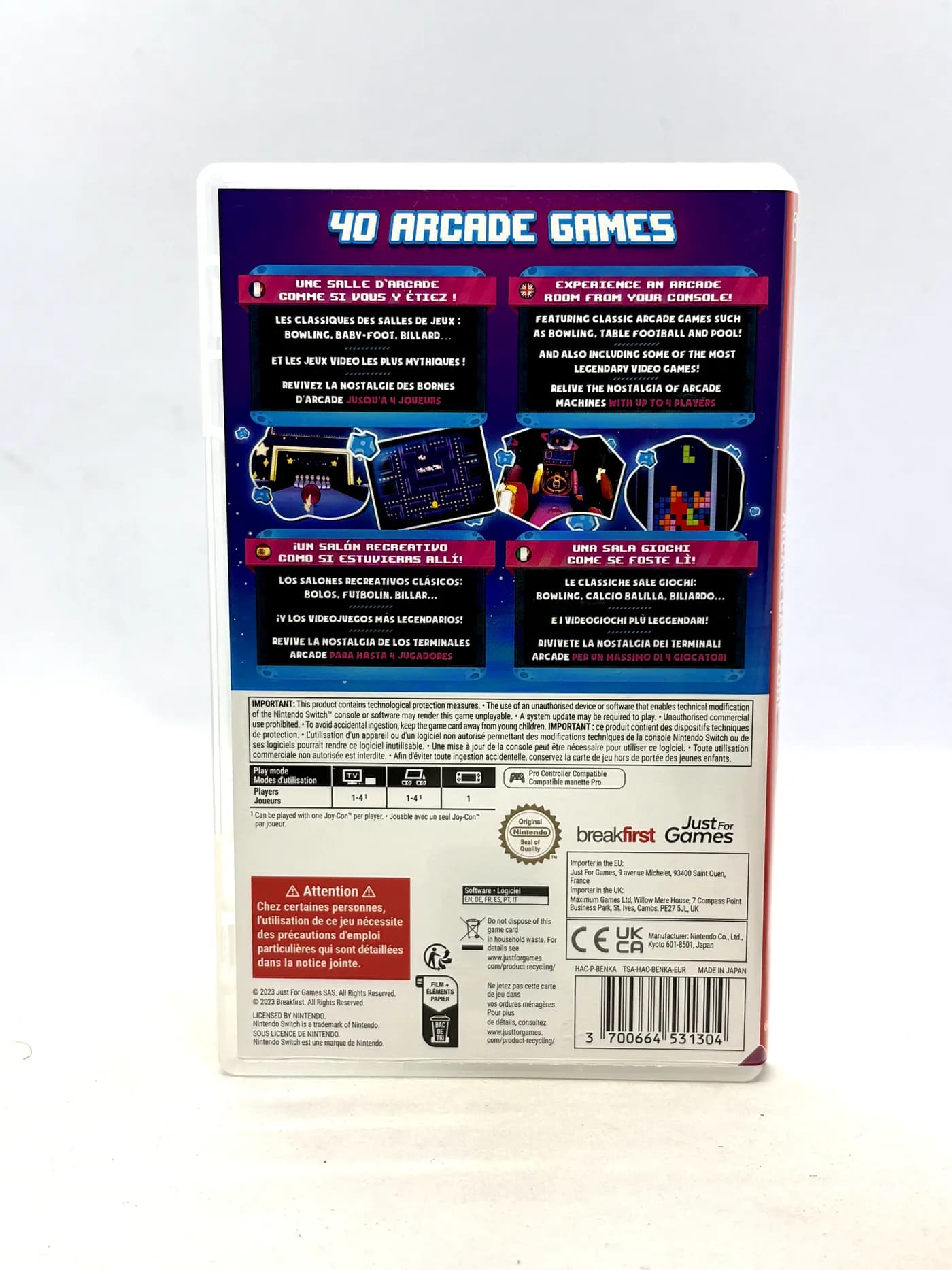 Arcade Game Zone Nintendo Switch