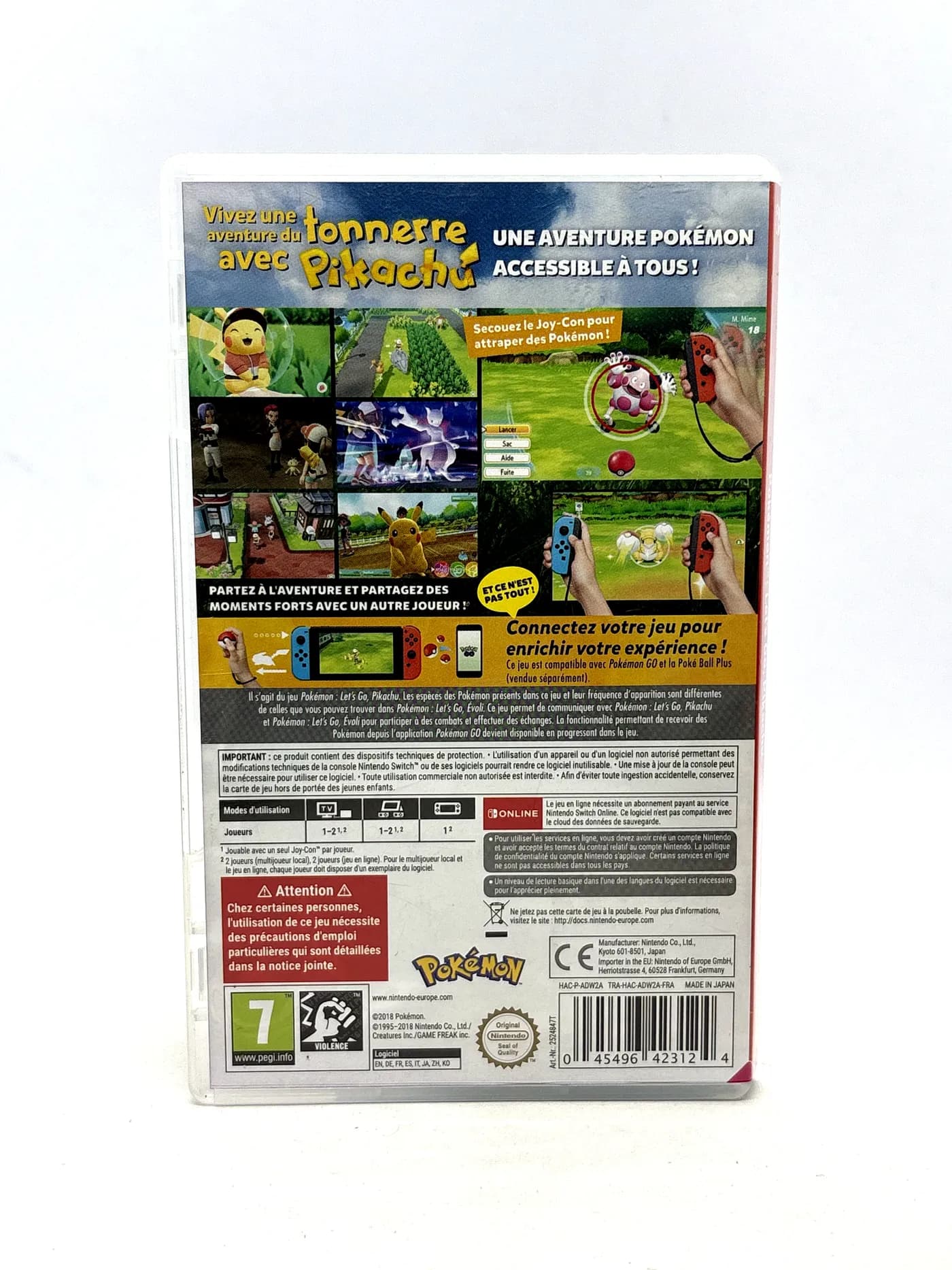 Pokemon Let's Go Pikachu Nintendo Switch