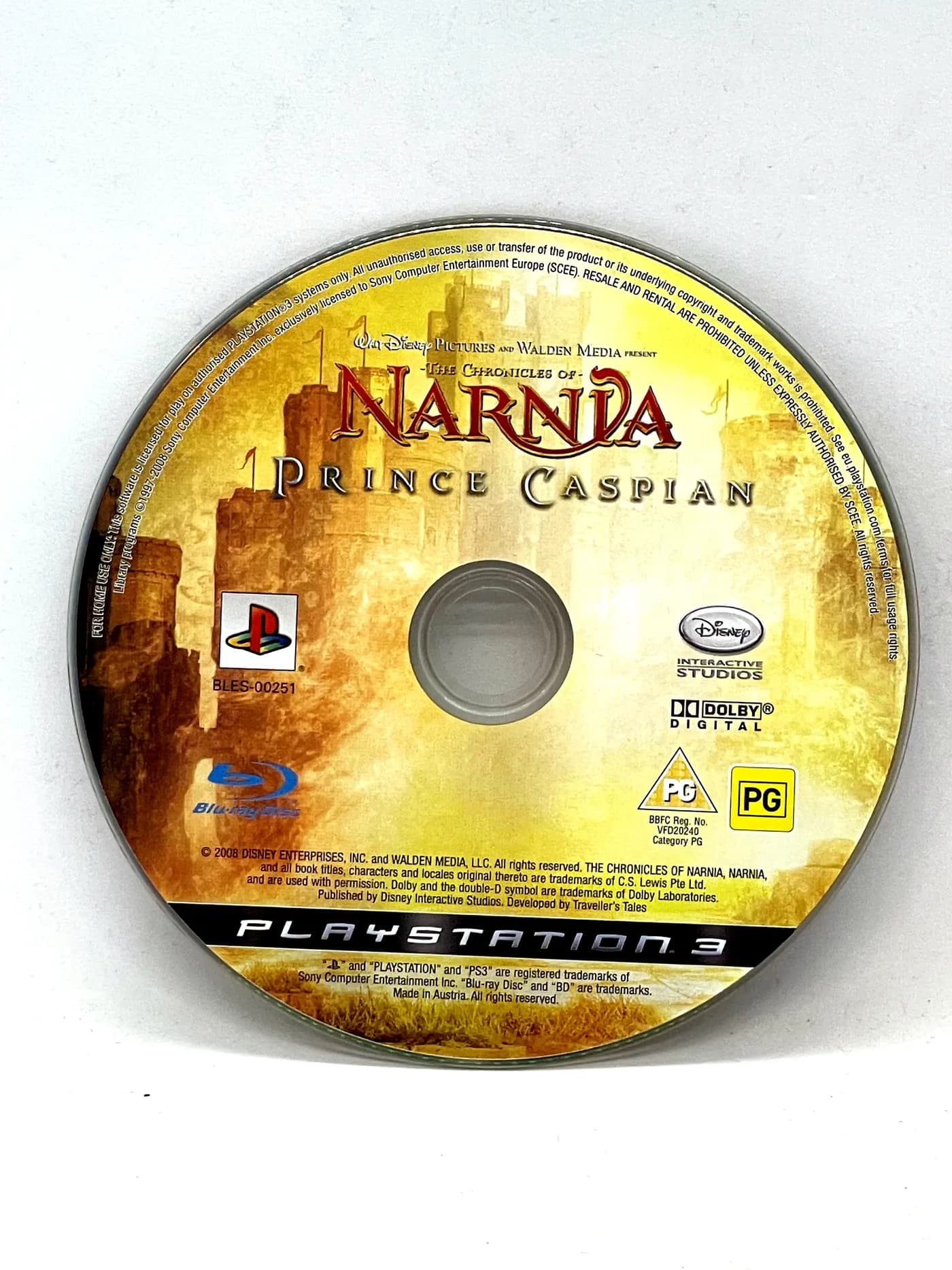 Chronicles of Narnia Prince Caspian PS3 (game only)