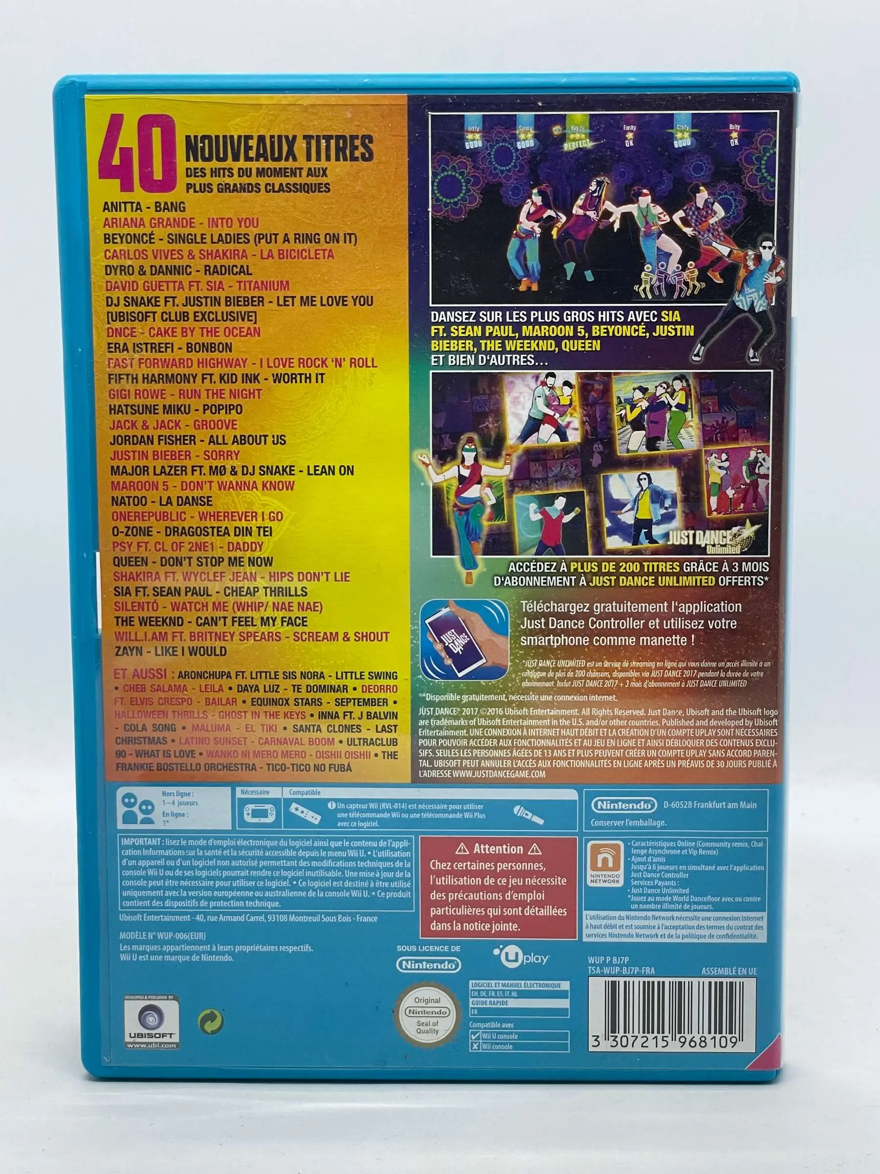 Just Dance 2017 Wii U