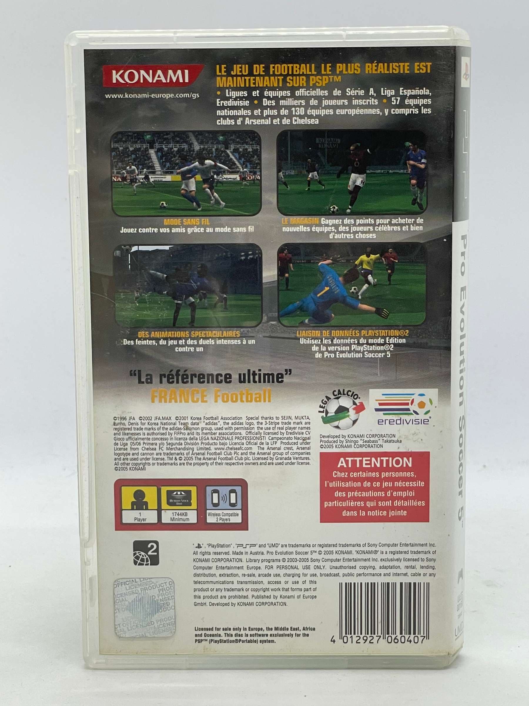Pro Evolution Soccer 5 PSP