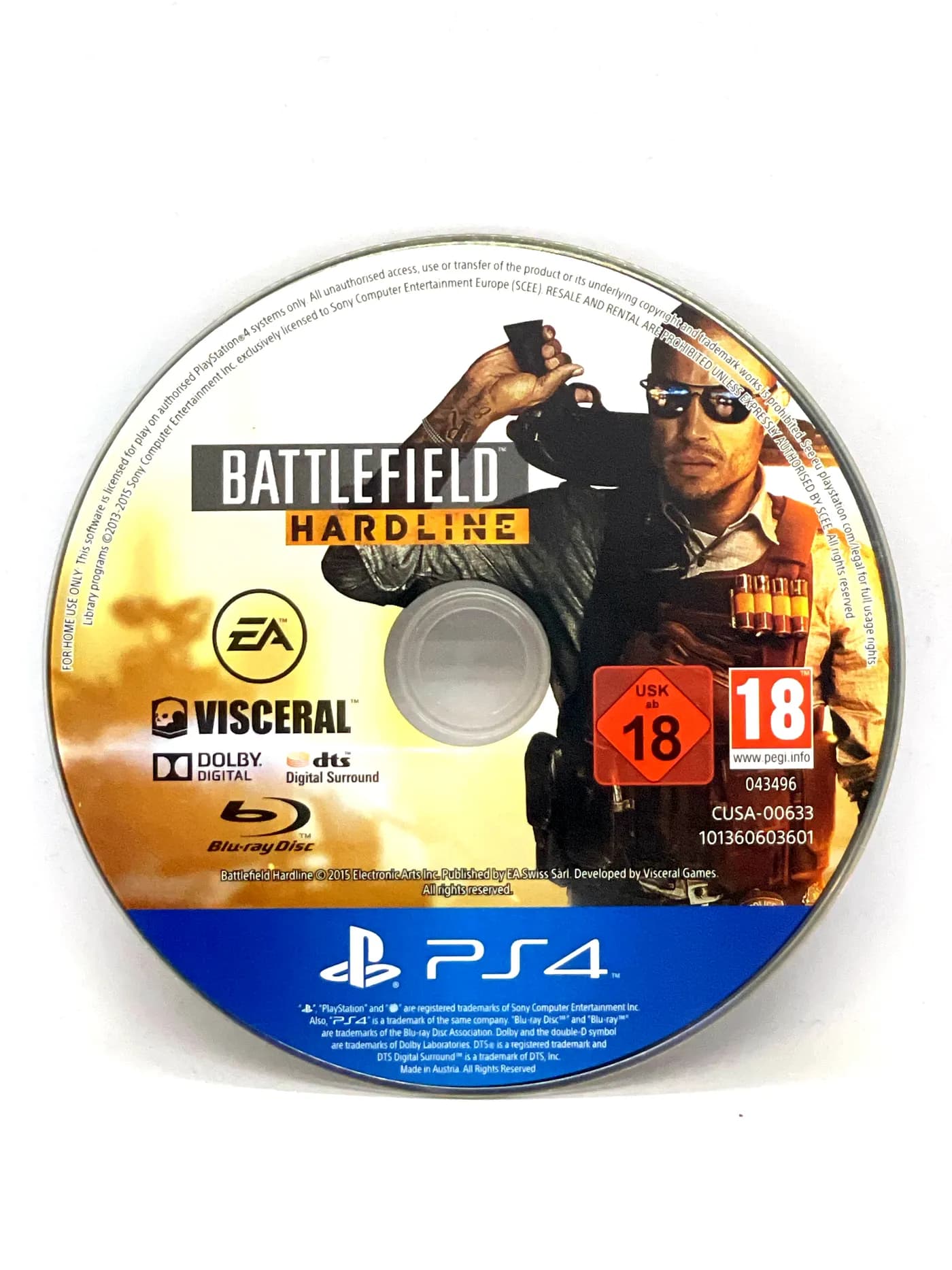 Battlefield Hardline PS4 (game only)