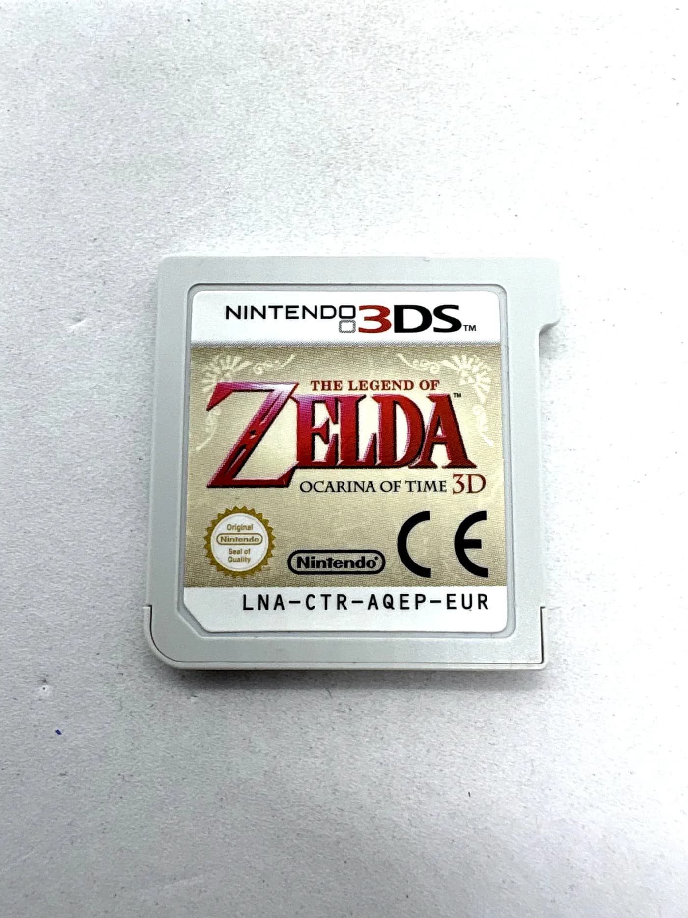 The Legend of Zelda Ocarina of Time 3D Nintendo 3DS (sama gra)