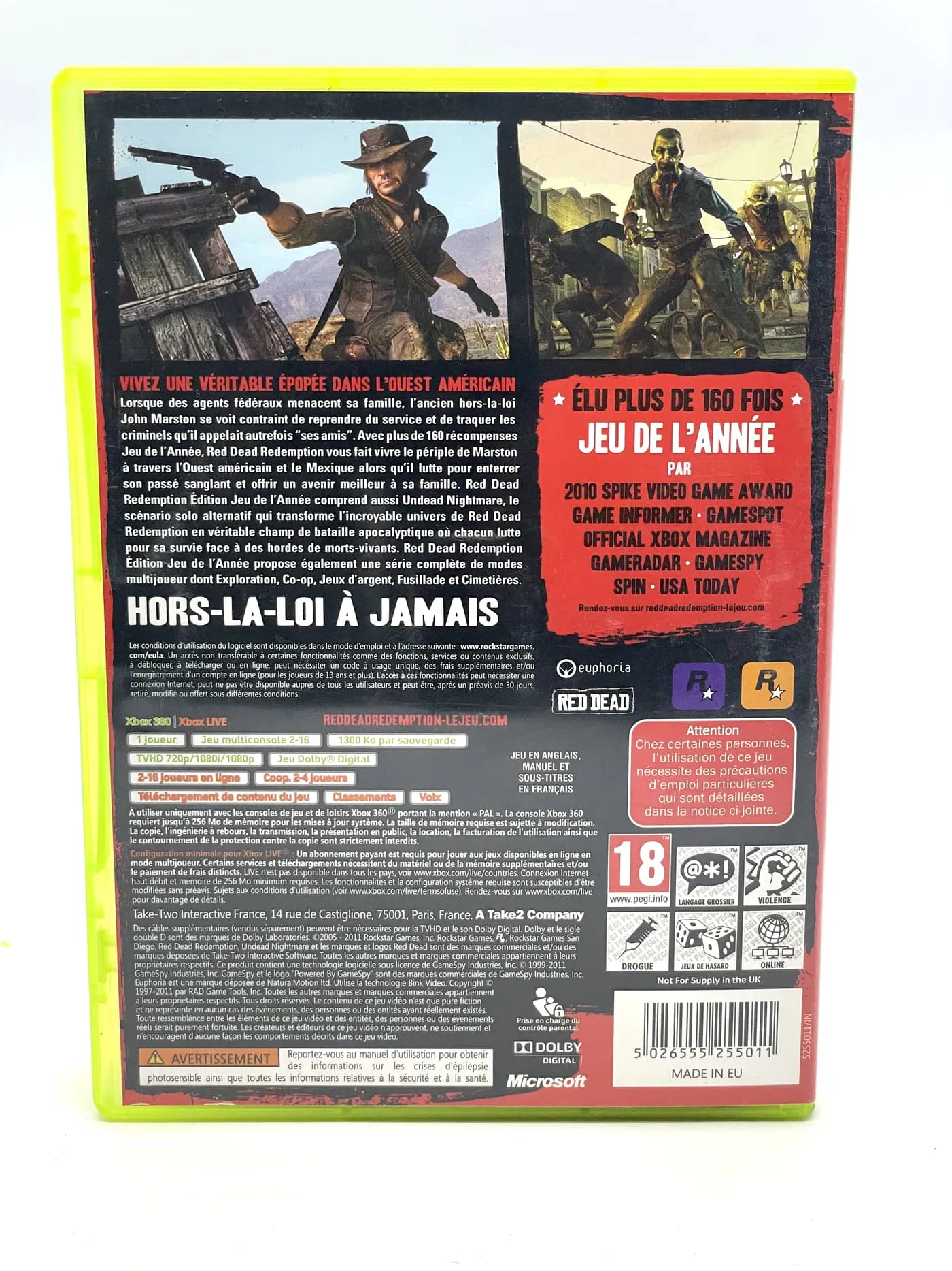 Red Dead Redemption Game of the Year Edition Xbox 360