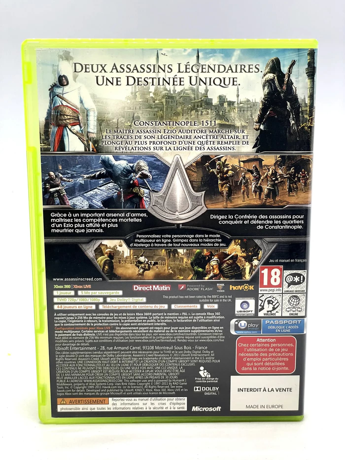 Assassin's Creed Revelations Xbox 360