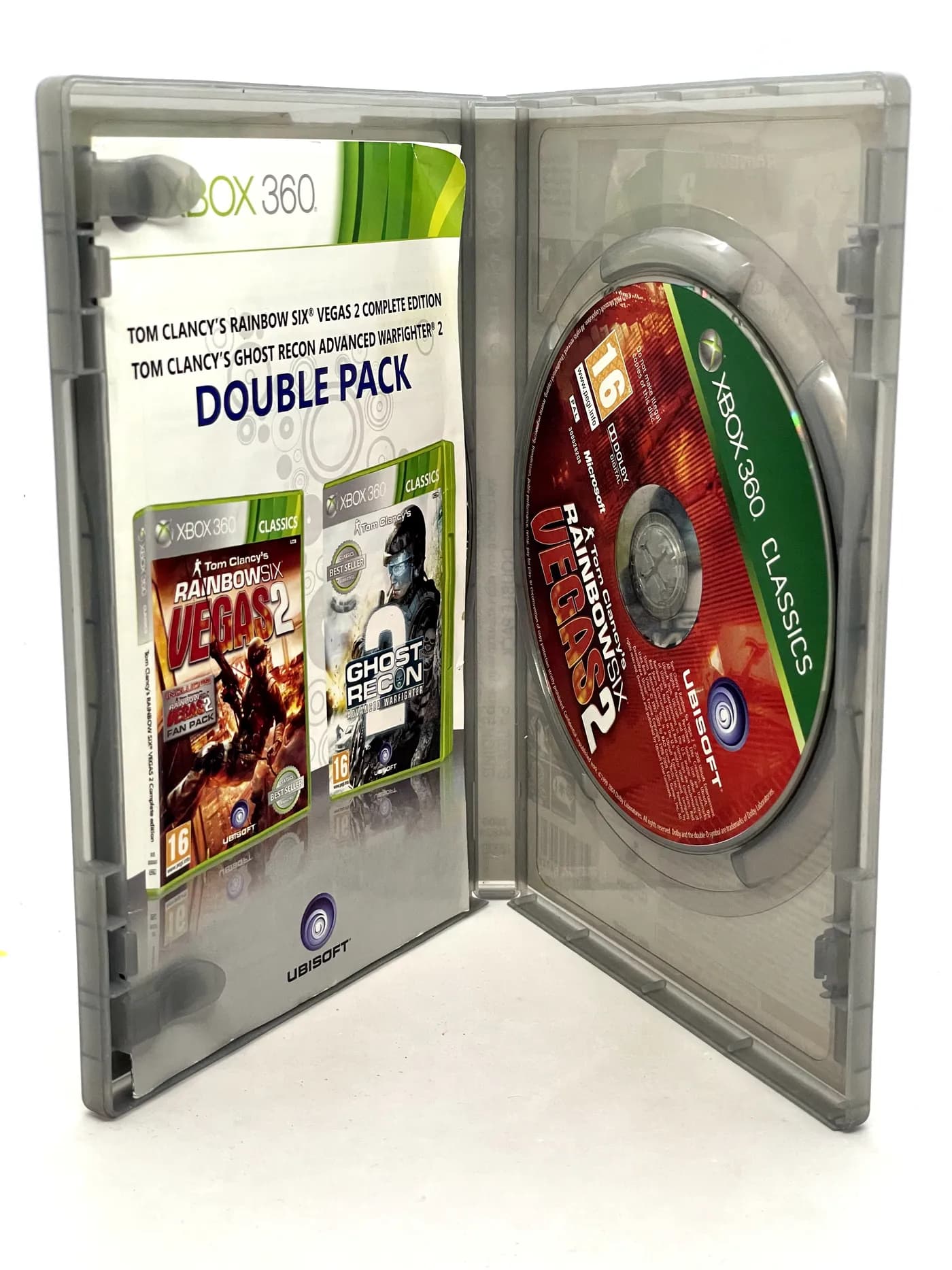 Rainbow Six Vegas 2 Complete Edition + Ghost Recon Advanced Warfighter 2 Double Pack Xbox 360