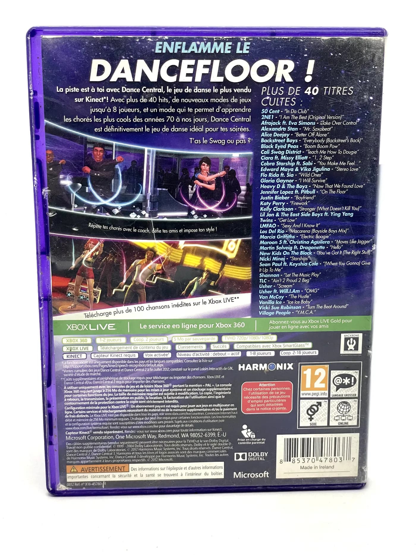 Dance Central 3 Xbox 360