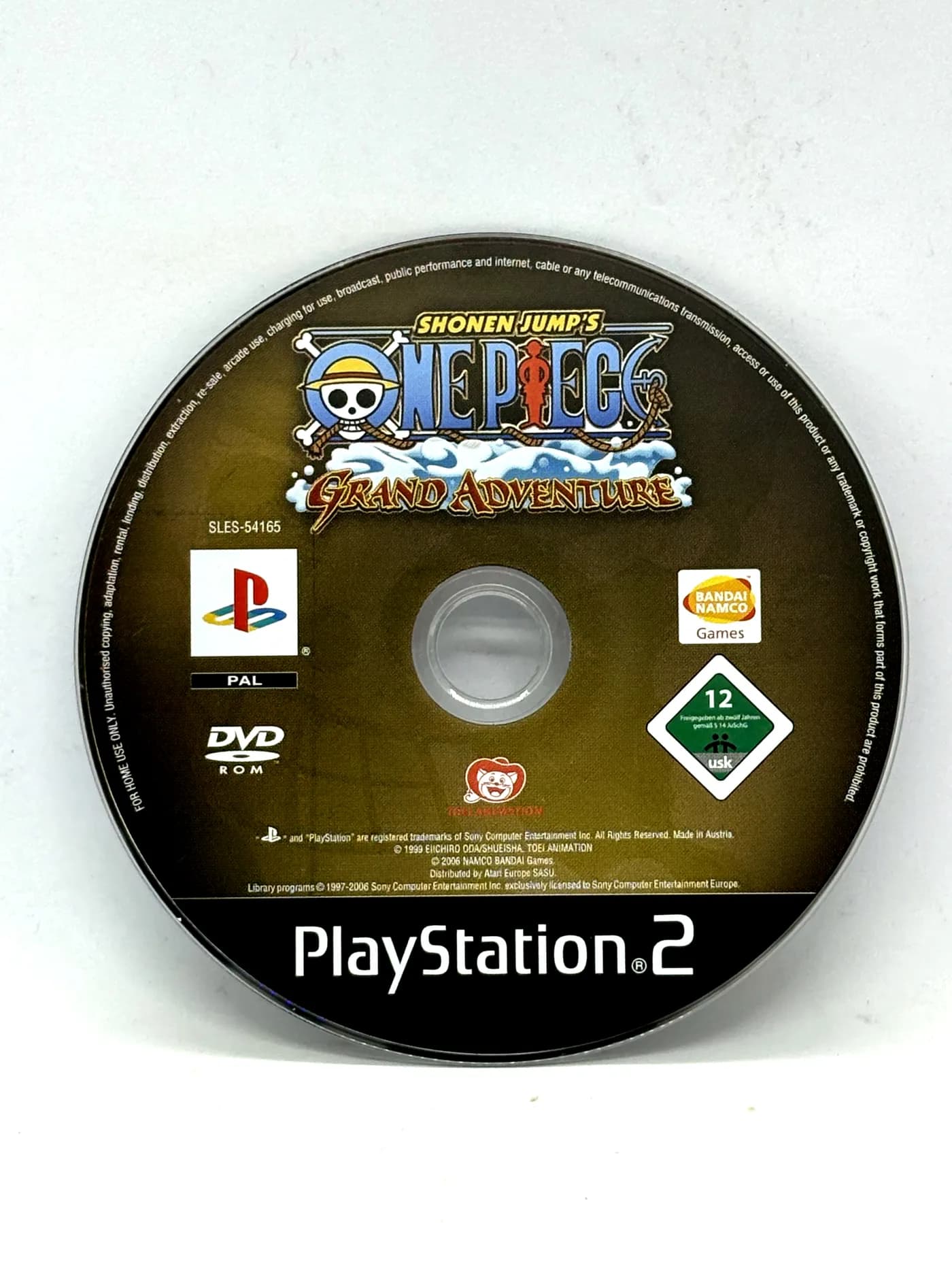 One Piece Grand Adventure PS2 (game only)