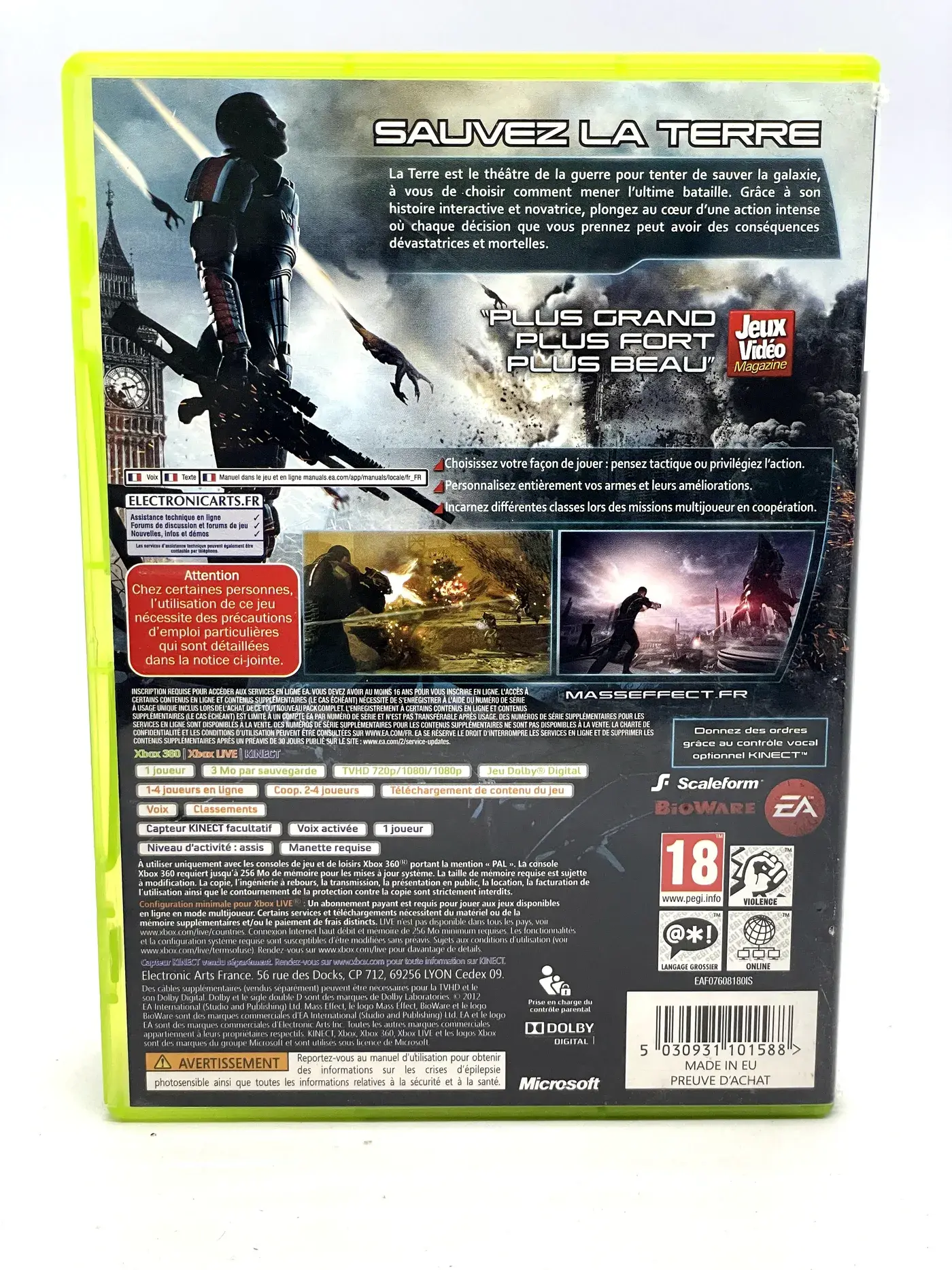 Mass Effect 3 Xbox 360