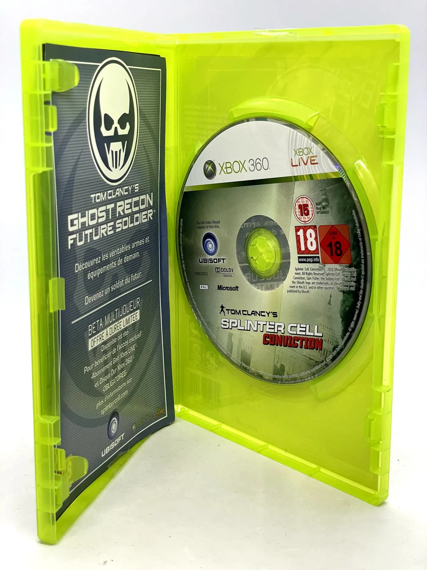 Splinter Cell Conviction Xbox 360