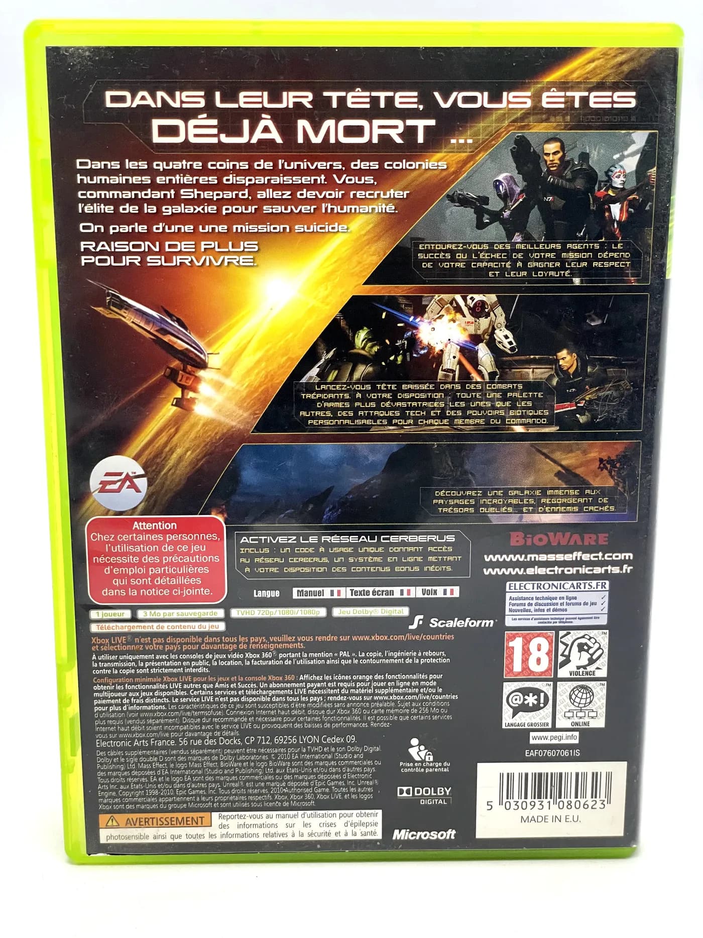 Mass Effect 2 Xbox 360