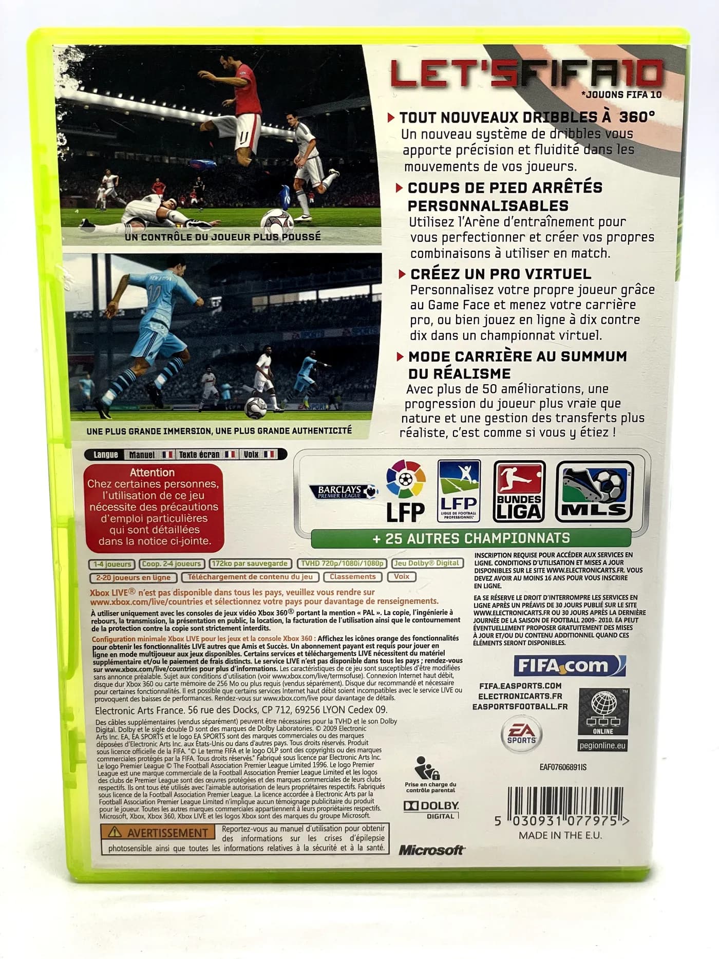 FIFA 10 Xbox 360