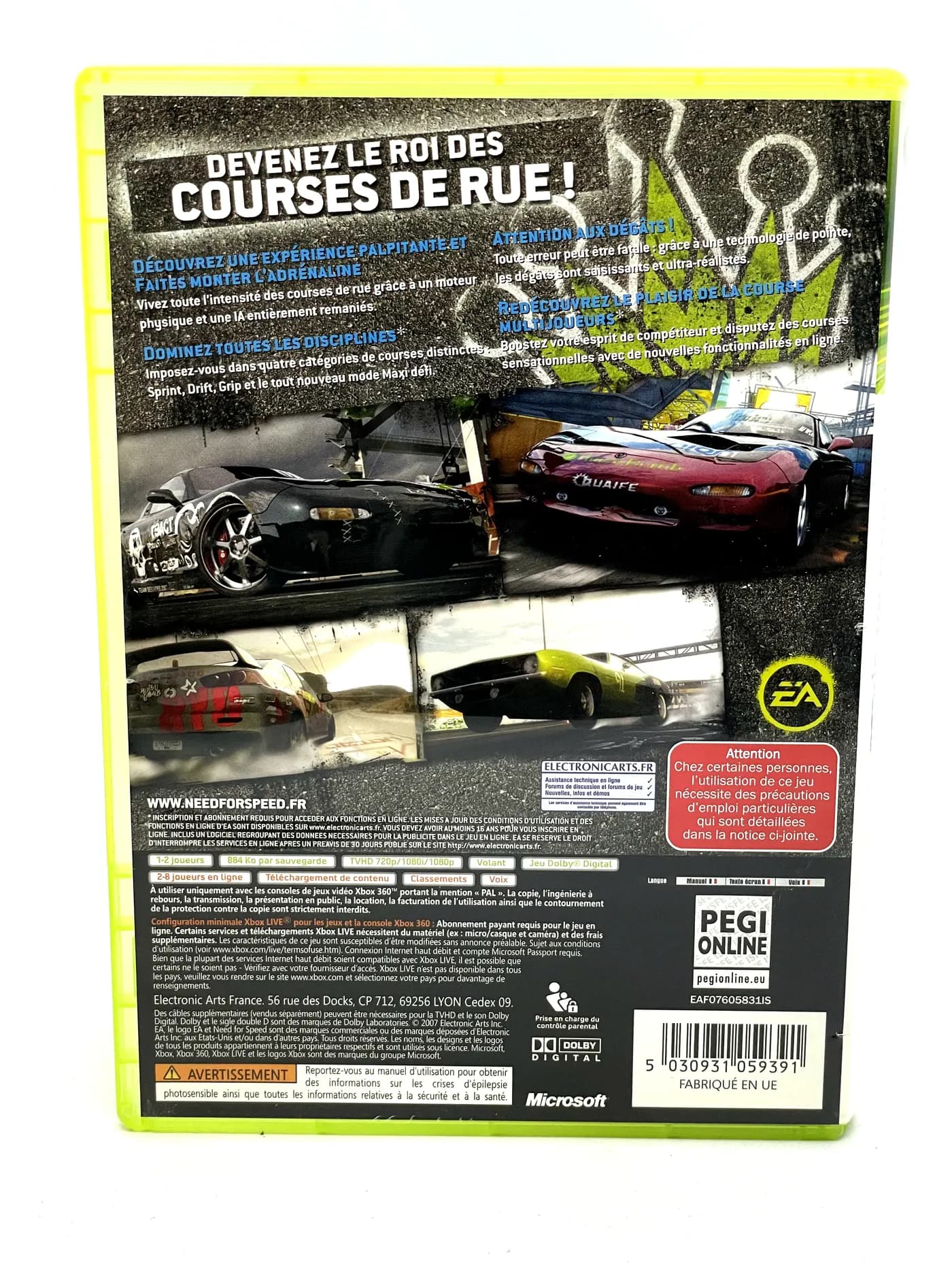Need for Speed ProStreet Xbox 360