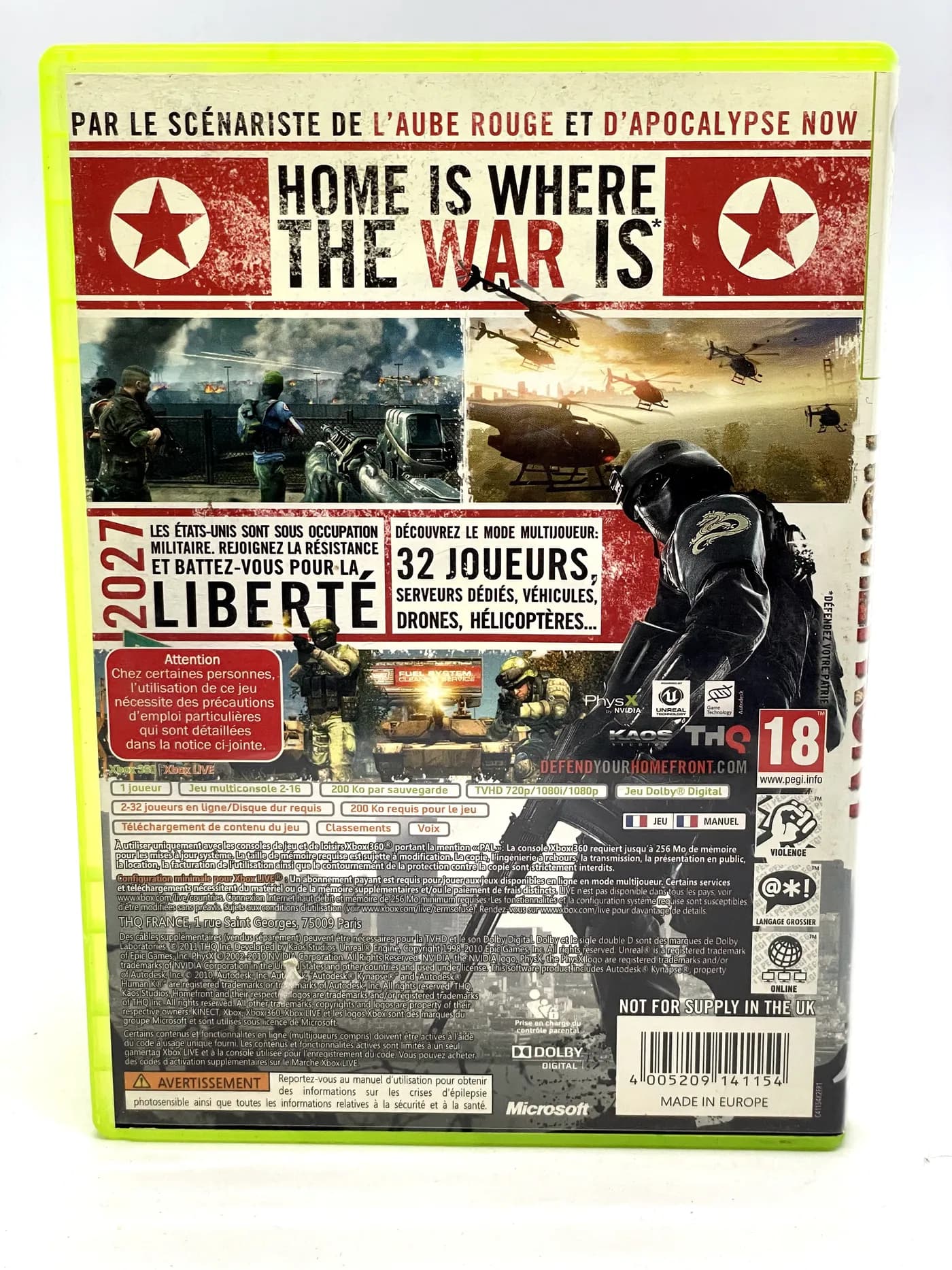 Homefront Xbox 360