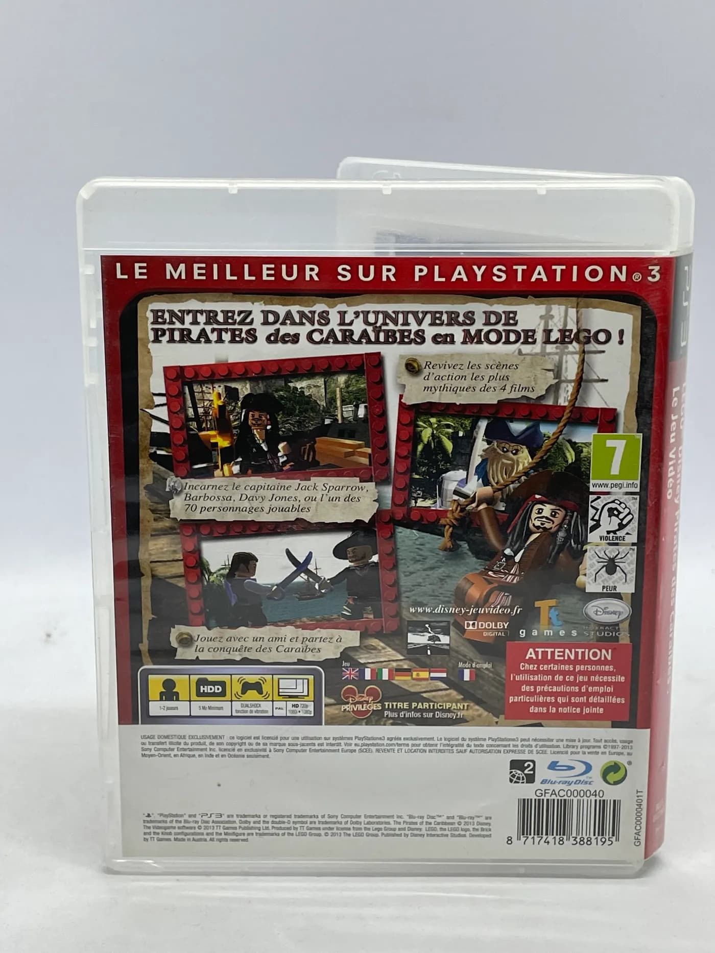 LEGO Pirates of Caribbean PS3