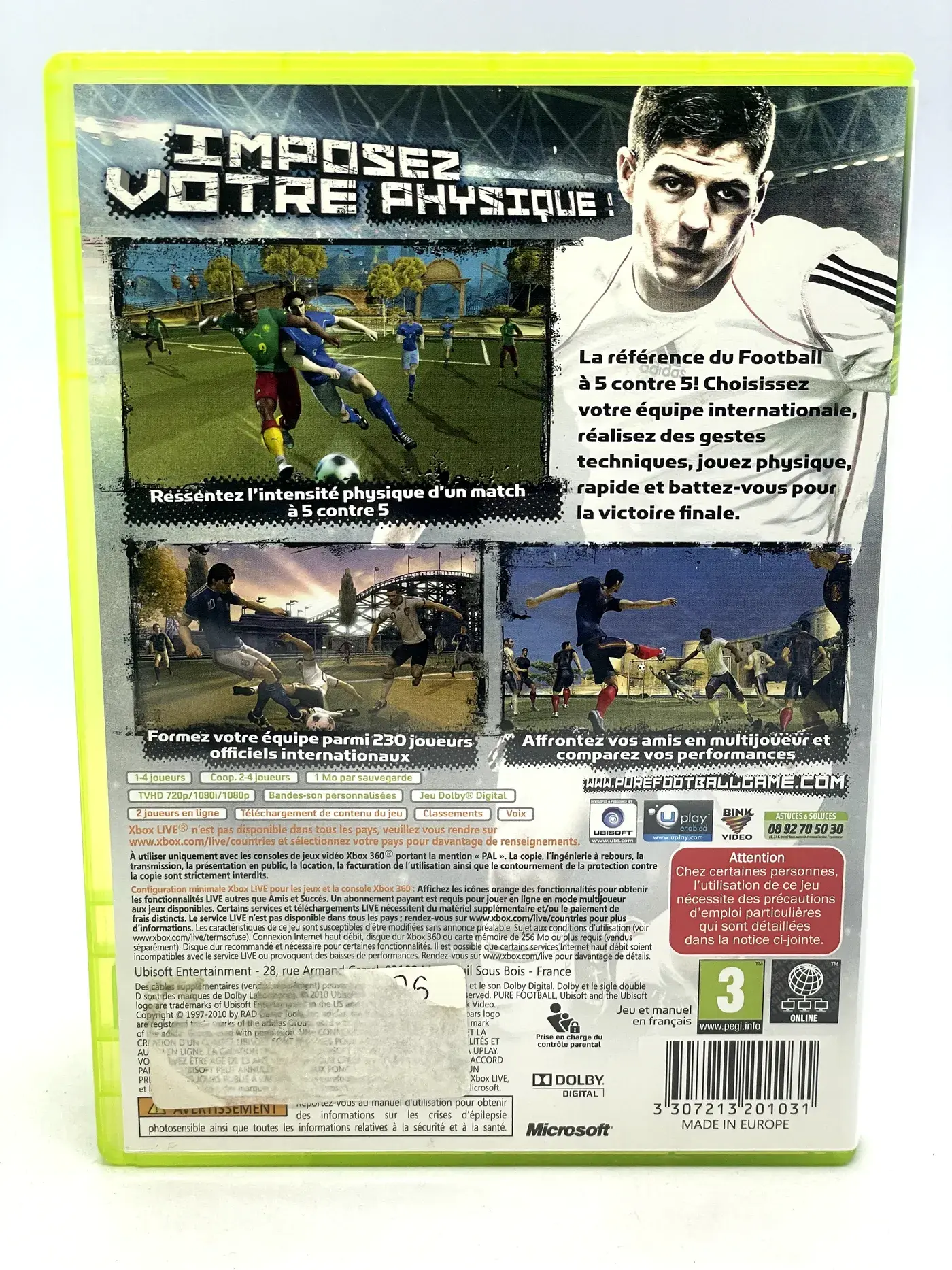 Pure Football Xbox 360