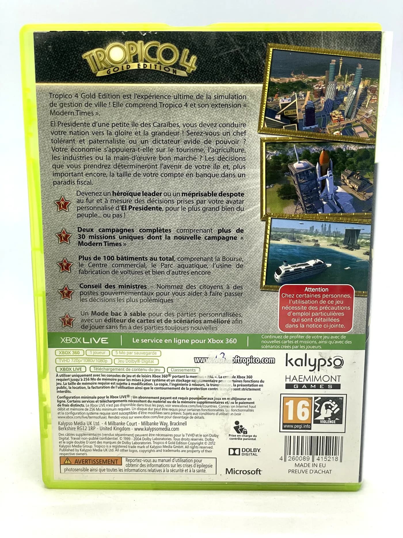 Tropico 4 Xbox 360