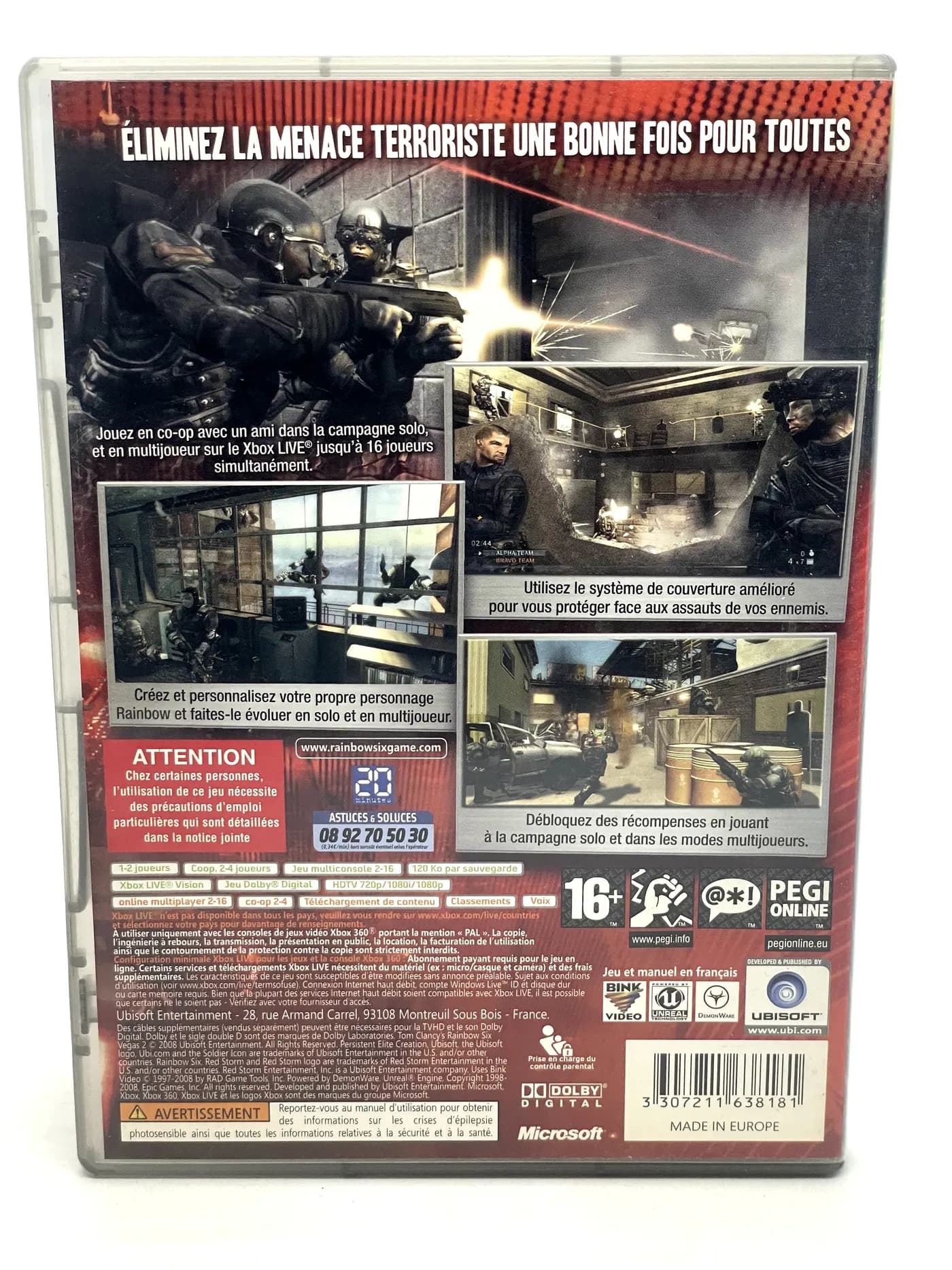 Rainbow Six Vegas 2 Xbox 360