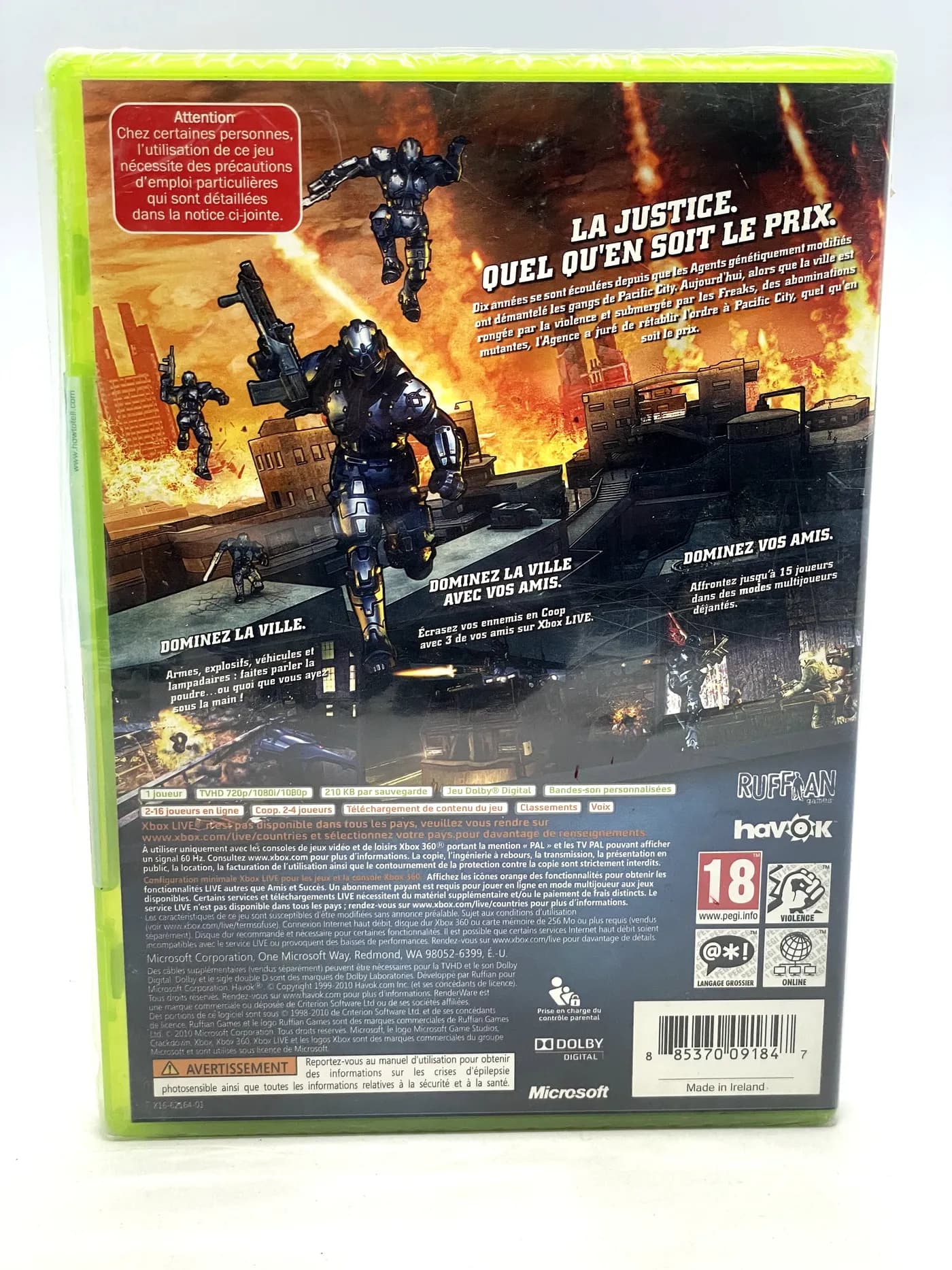 Crackdown 2 Xbox 360